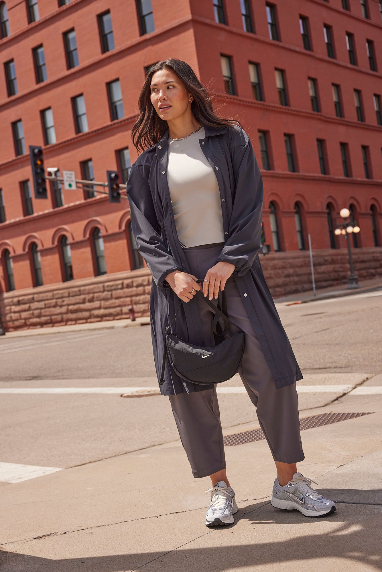 Nike Women's 24.7 PerfectStretch Dri-FIT Oversized Trench Coat product image