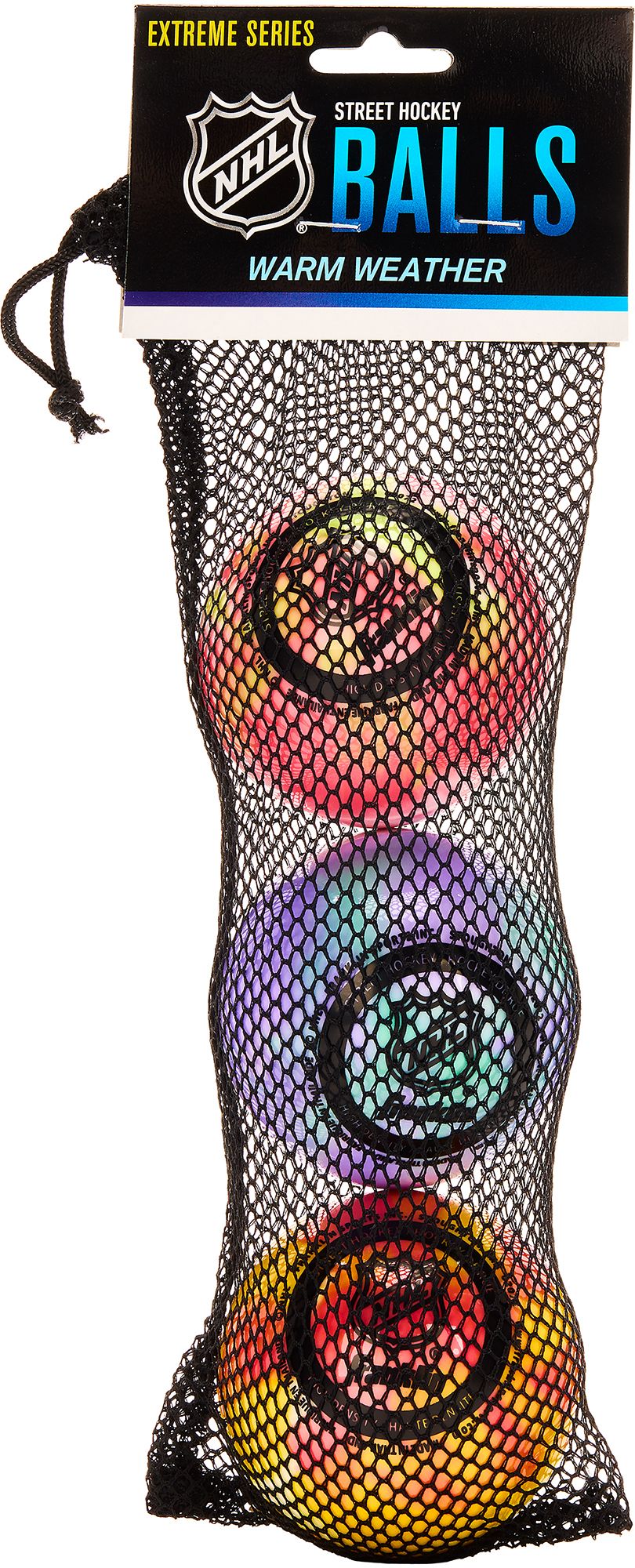 Franklin Extreme High Density Street Hockey Ball - 3 Pack product image