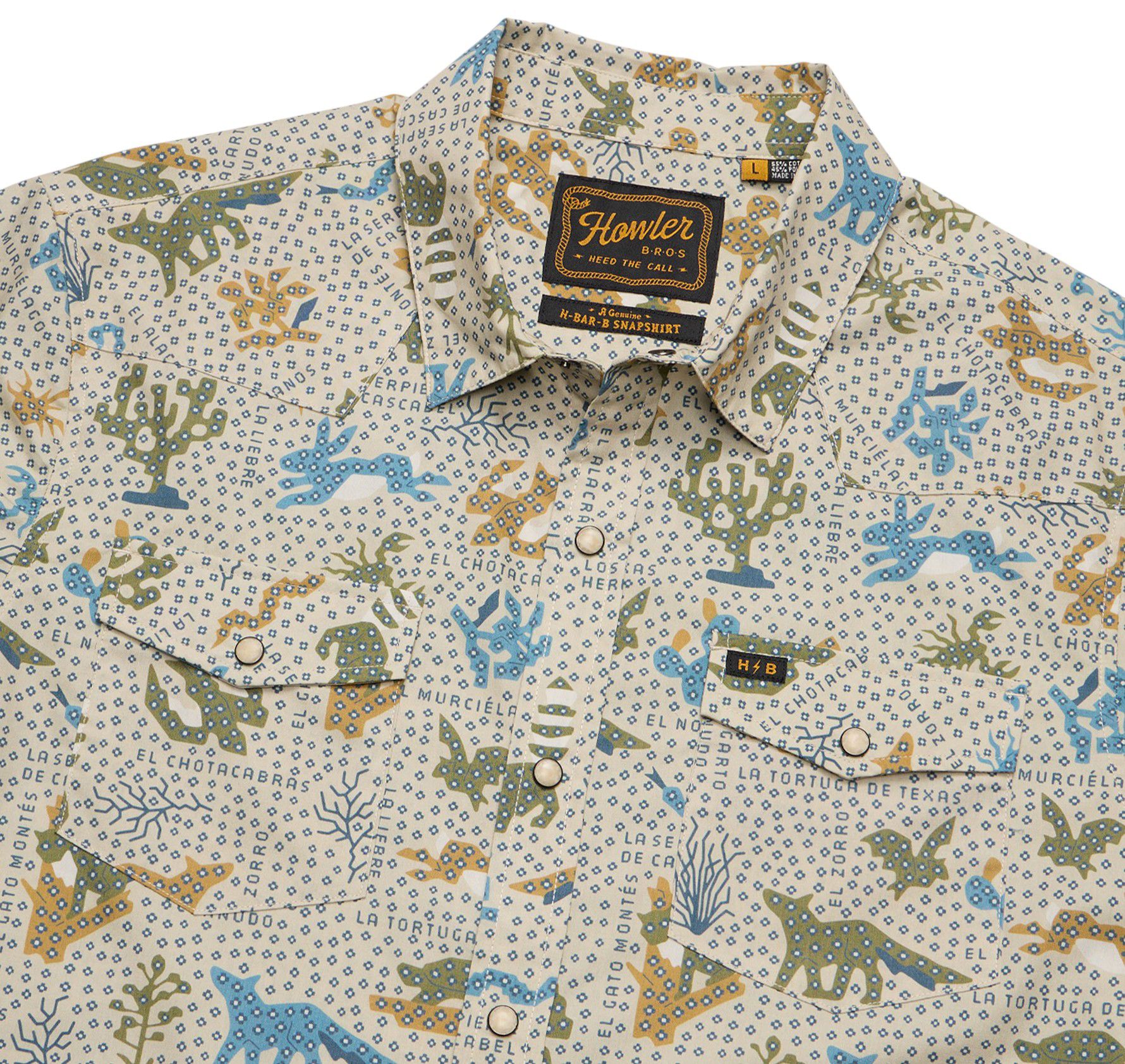 Howler Brothers Men's H Bar B SnapShirt product image