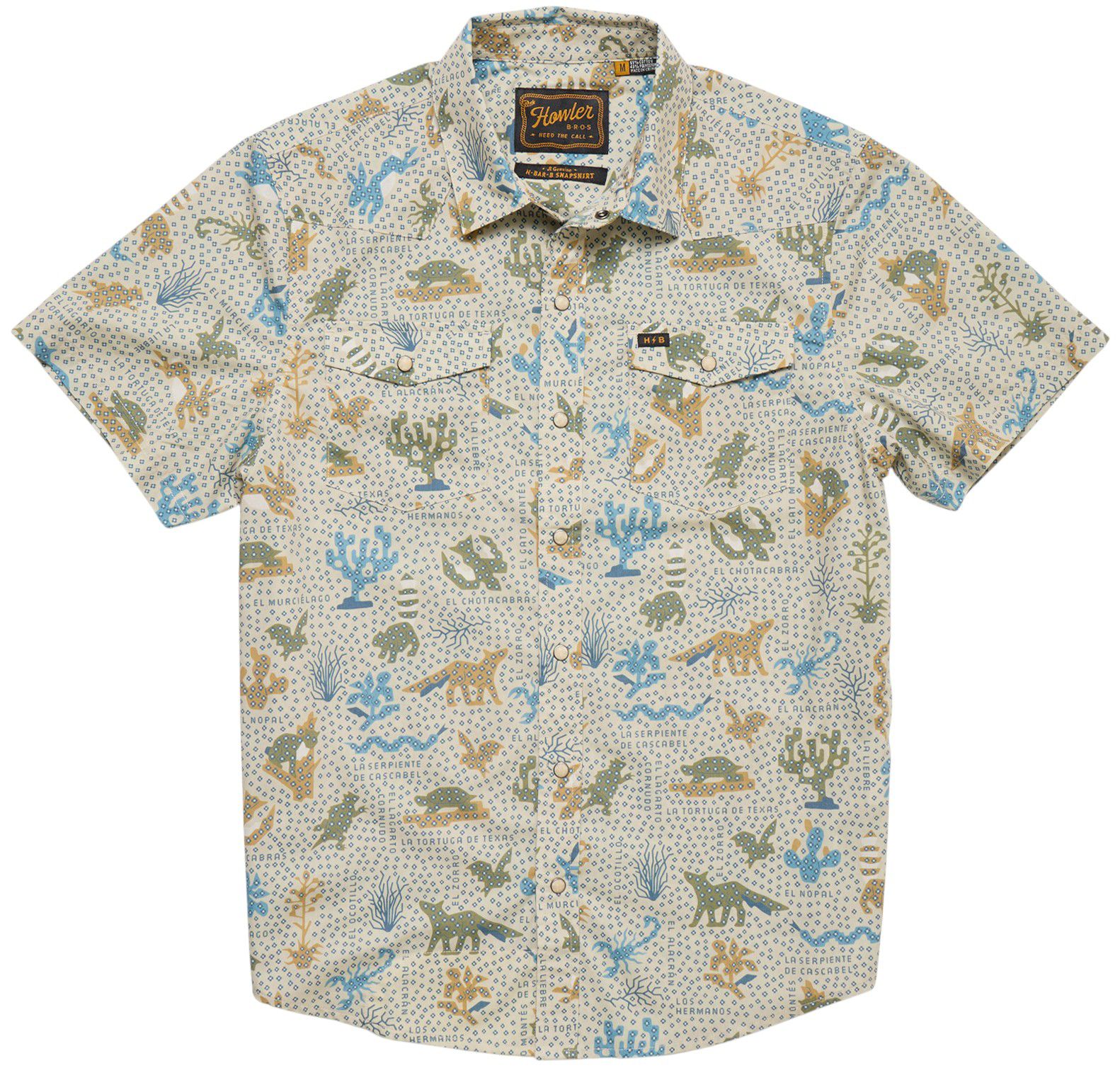 Howler Brothers Men's H Bar B SnapShirt product image