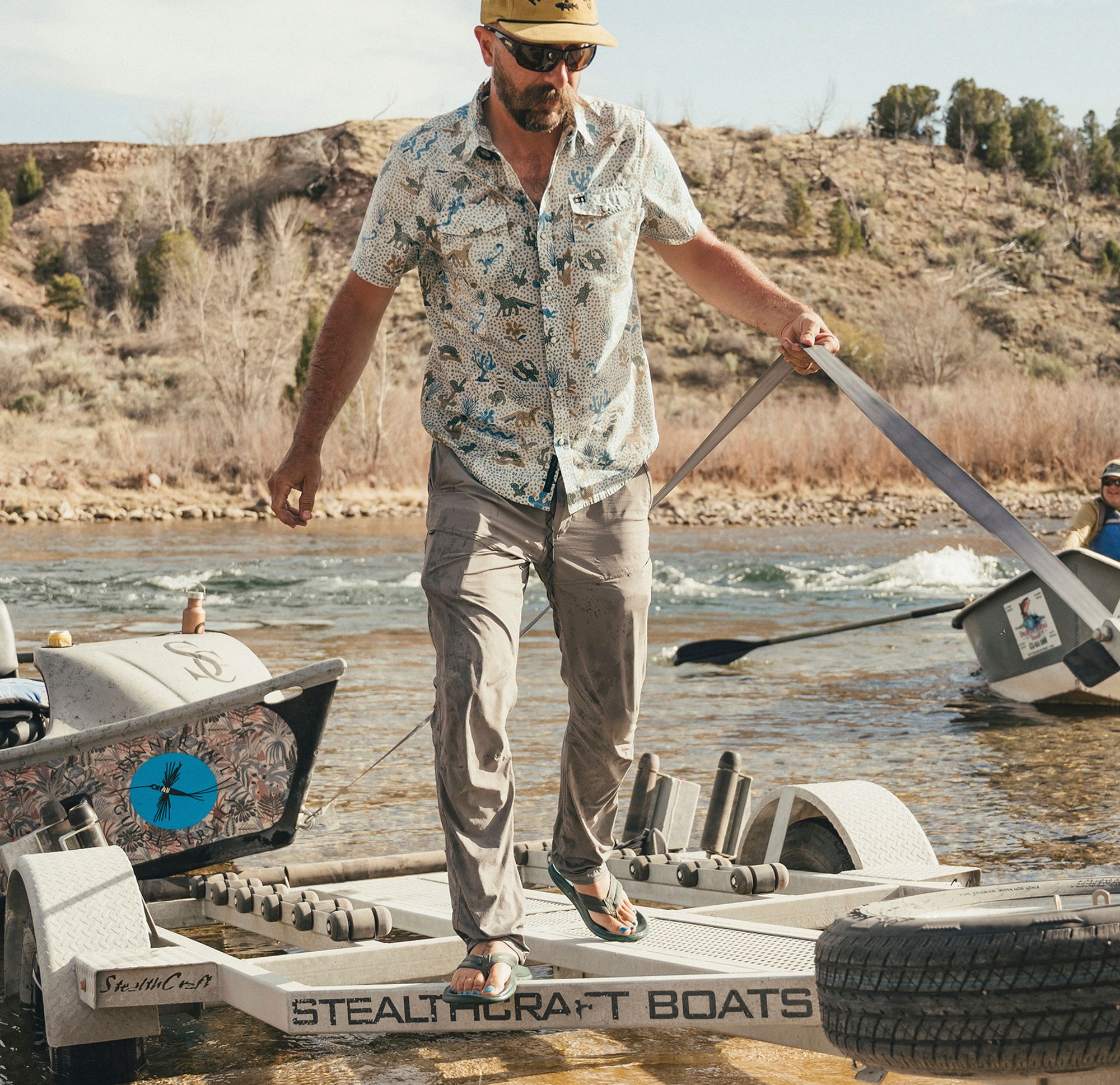 Howler Brothers Men's H Bar B SnapShirt product image