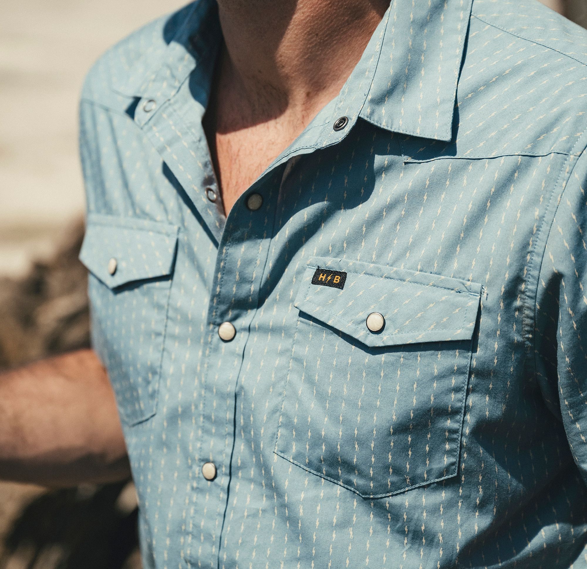Howler Brothers Men's H Bar B SnapShirt product image