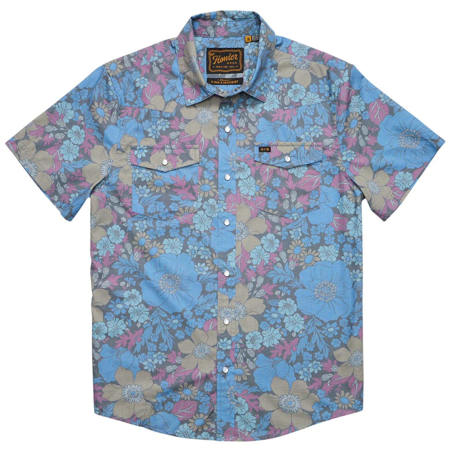 Howler Brothers Men's H Bar B SnapShirt product image