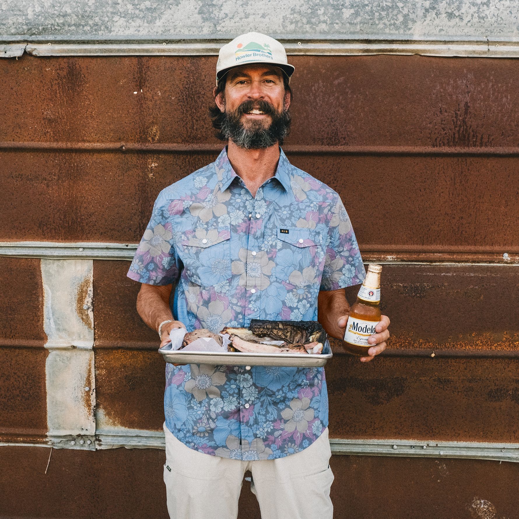 Howler Brothers Men's H Bar B SnapShirt product image