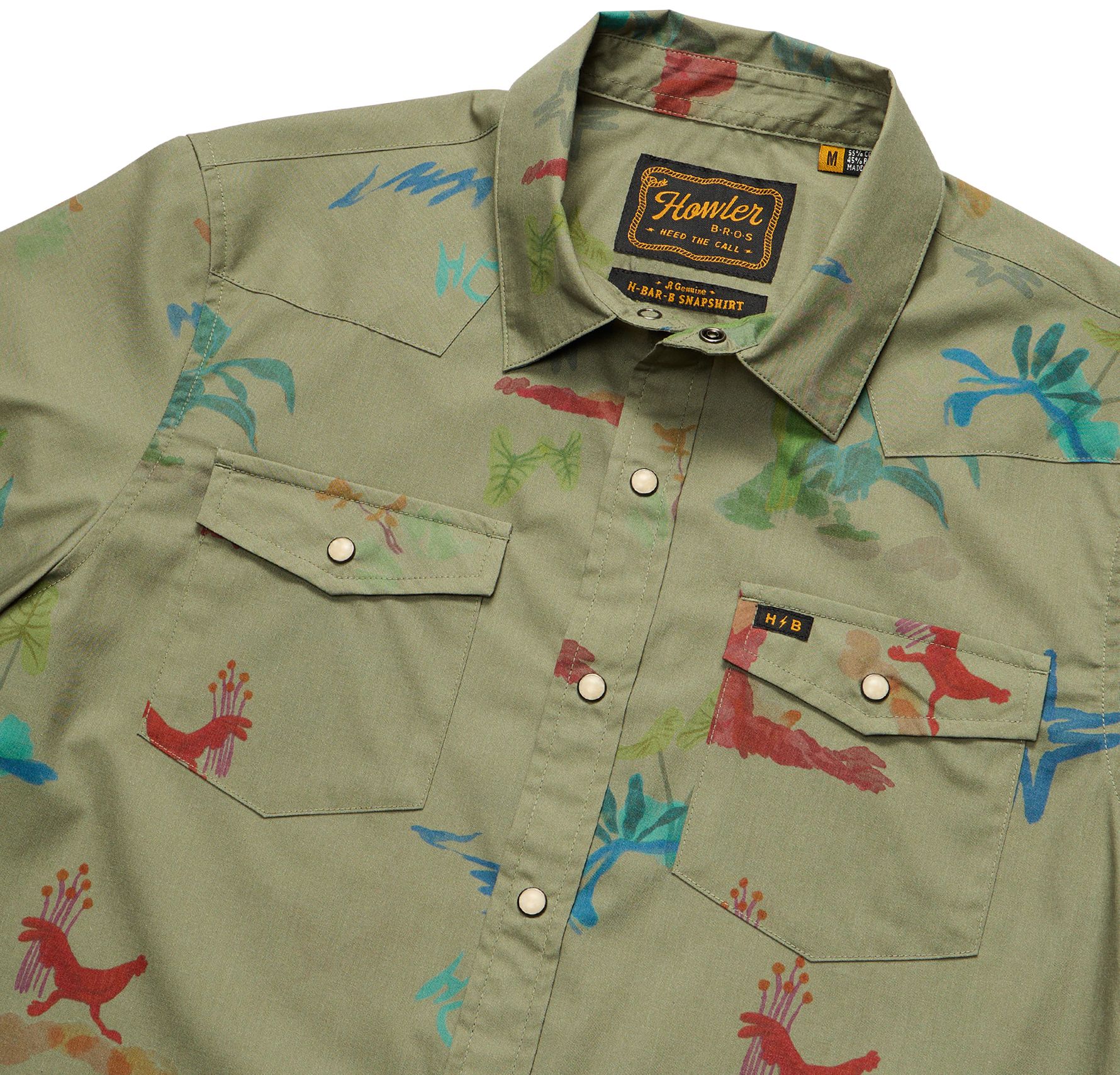 Howler Brothers Men's H Bar B SnapShirt product image
