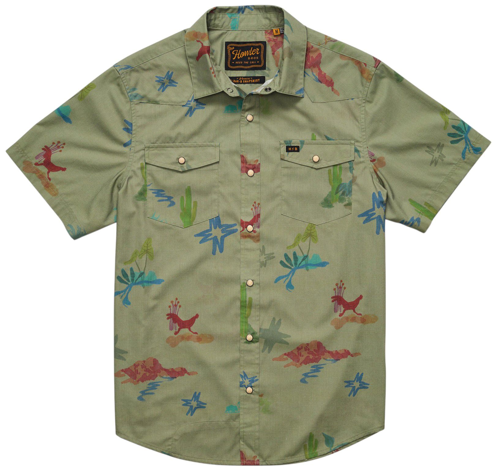 Howler Brothers Men's H Bar B SnapShirt product image