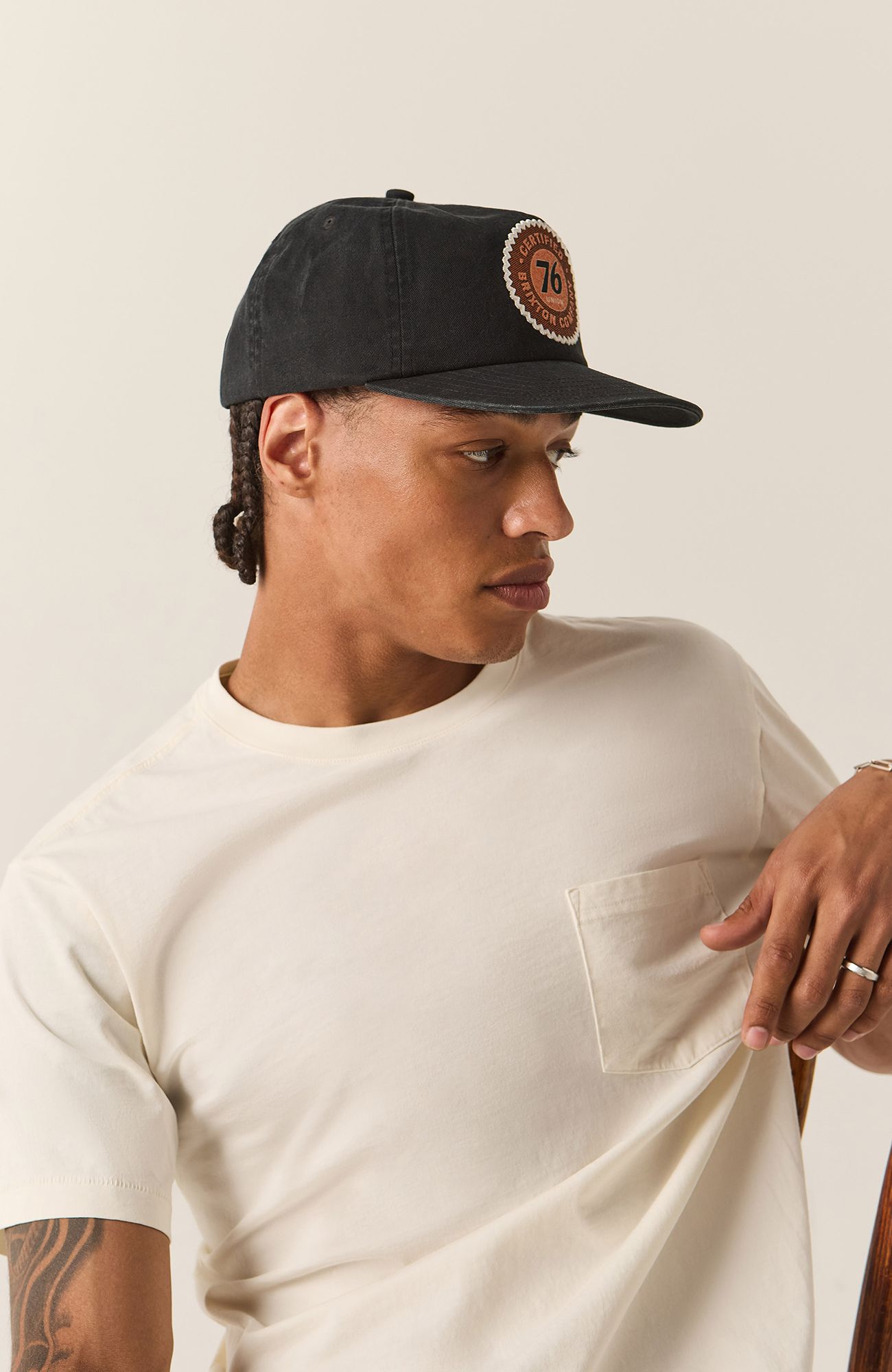 Brixton Union 76 Certified Snapback Hat product image