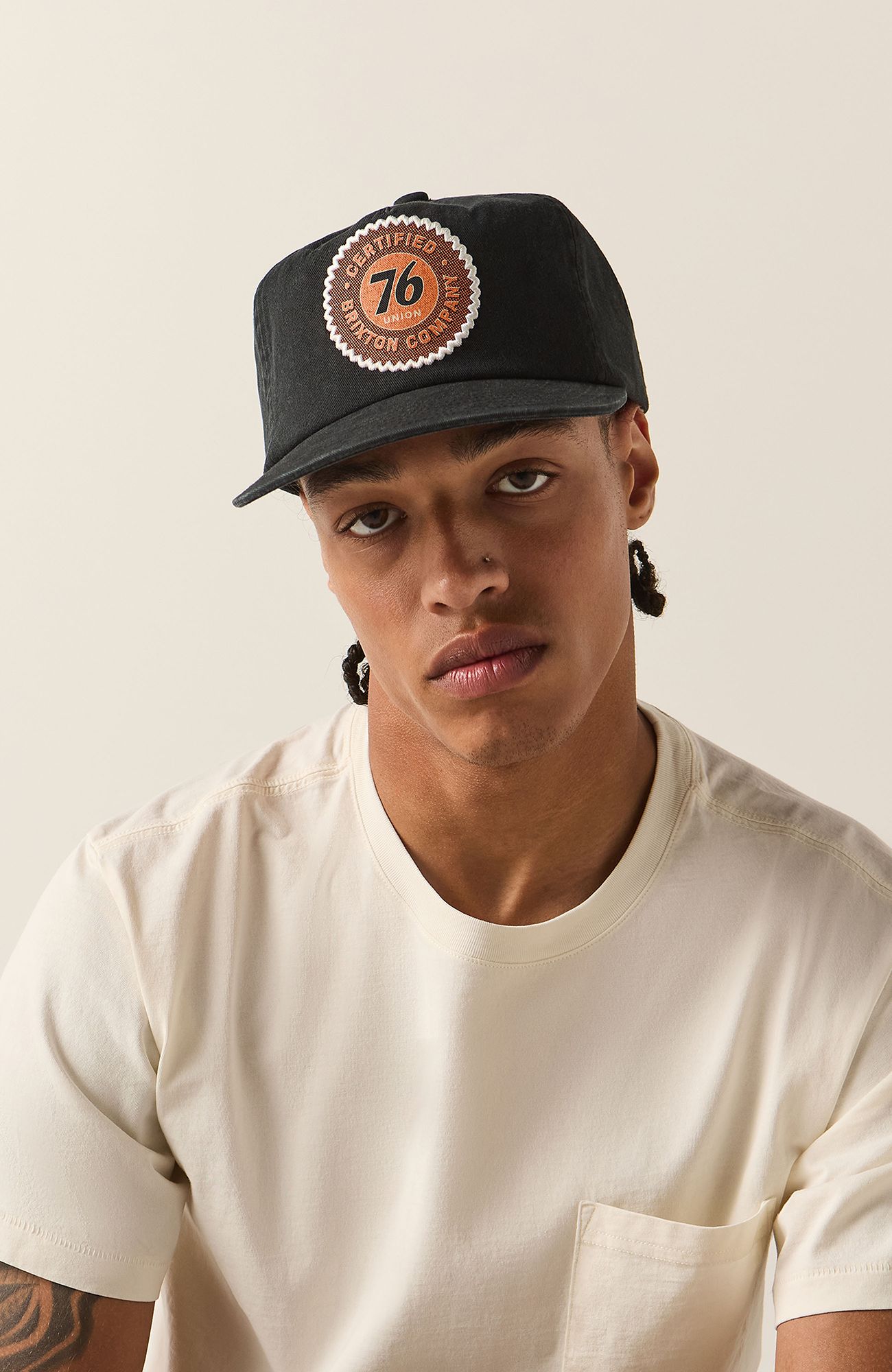 Brixton Union 76 Certified Snapback Hat product image