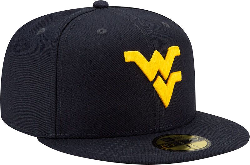 New Era Men's West Virginia Mountaineers Blue 59Fifty Fitted Hat product image