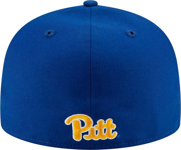 Nike Men's Pitt Panthers Blue Aero True Baseball Fitted Hat, Size 7 3/8