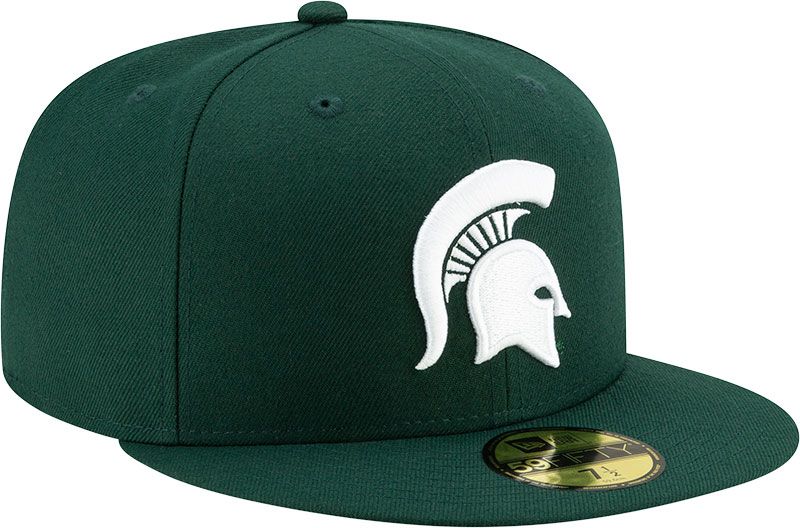 New Era Adult Michigan State Spartans Green 59Fifty Fitted Hat product image