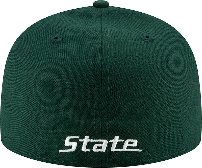 New Era Men's Michigan State Spartans Green 59Fifty Fitted Hat