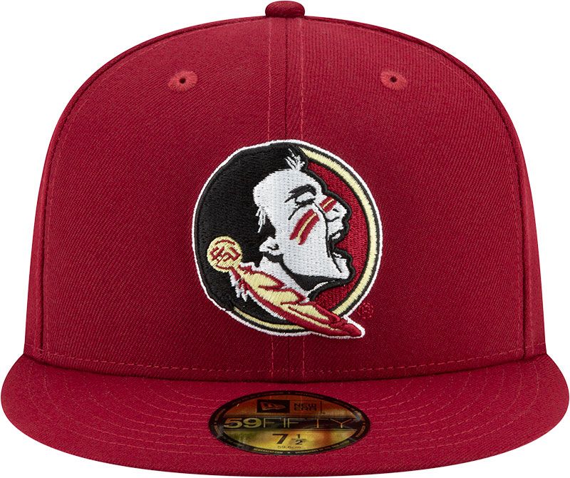 New Era Men's Florida State Seminoles Garnet 59Fifty Fitted Hat product image