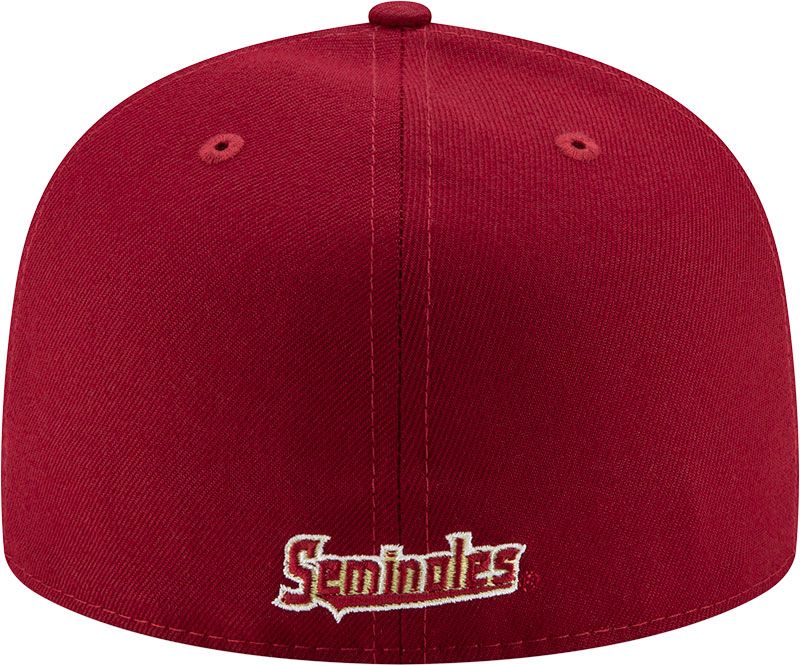 New Era Men's Florida State Seminoles Garnet 59Fifty Fitted Hat product image