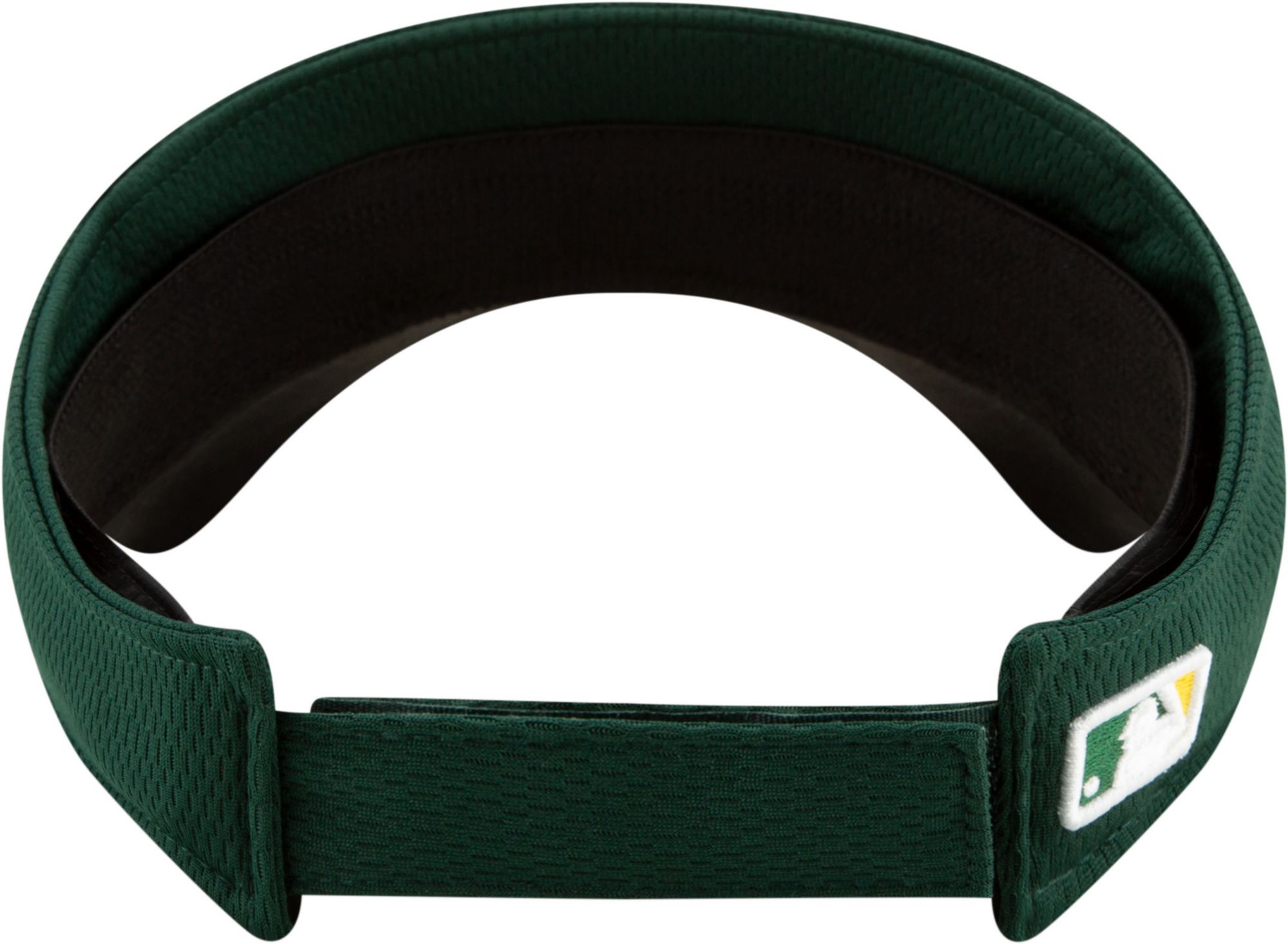 New Era Men's Athletics Batting Practice Green Visor product image