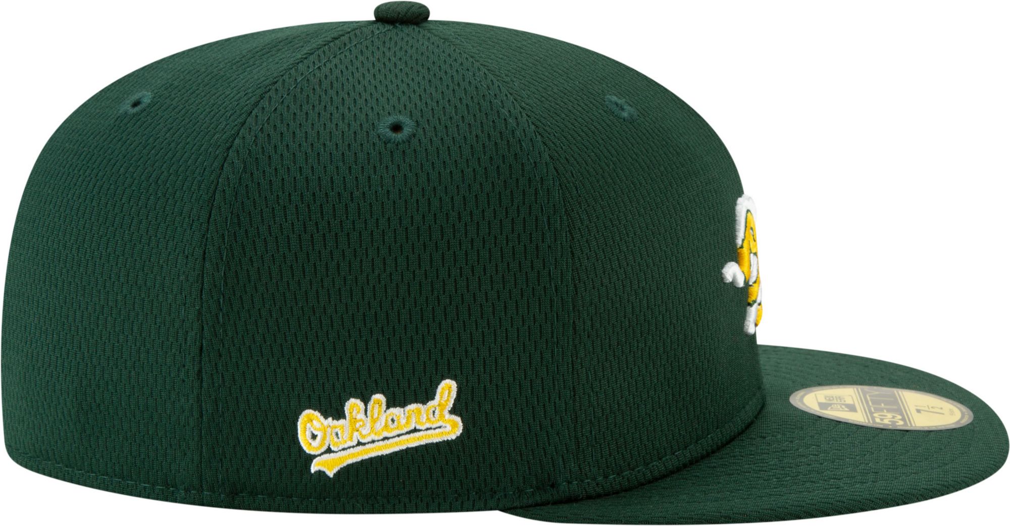 New Era Adult Athletics 59Fifty Green Batting Practice Fitted Hat product image