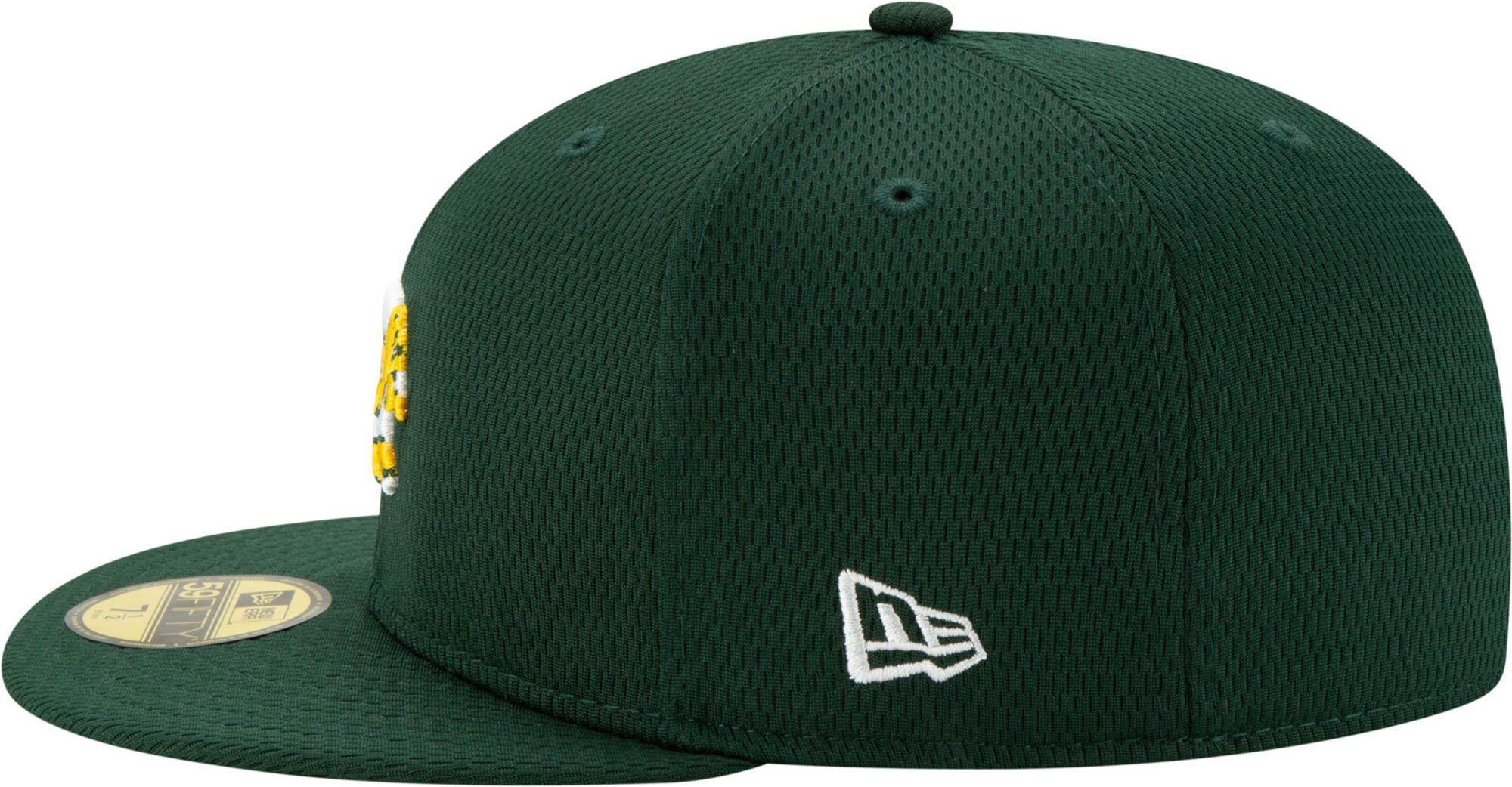 New Era Adult Athletics 59Fifty Green Batting Practice Fitted Hat product image