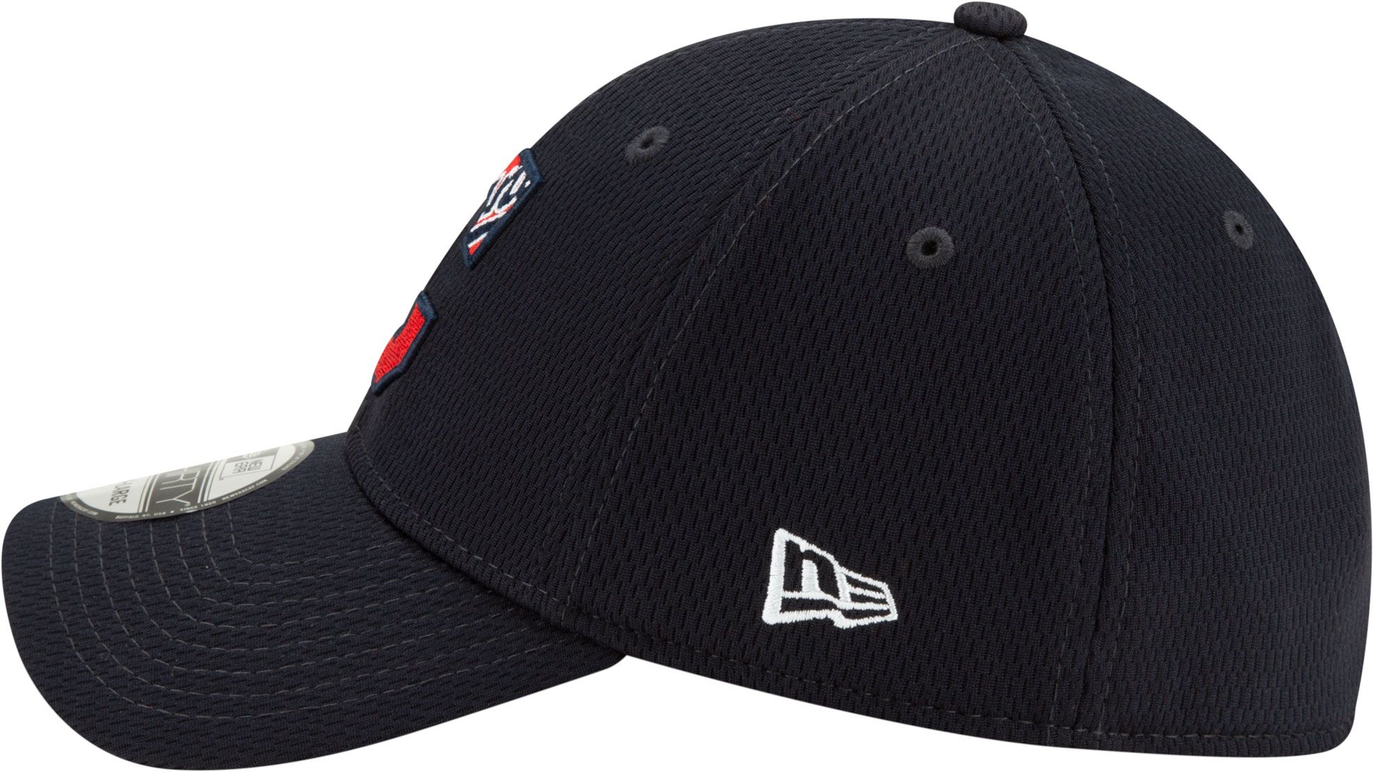 New Era Men's Cleveland Indians 39Thirty Navy Batting Practice Stretch Fit Hat product image