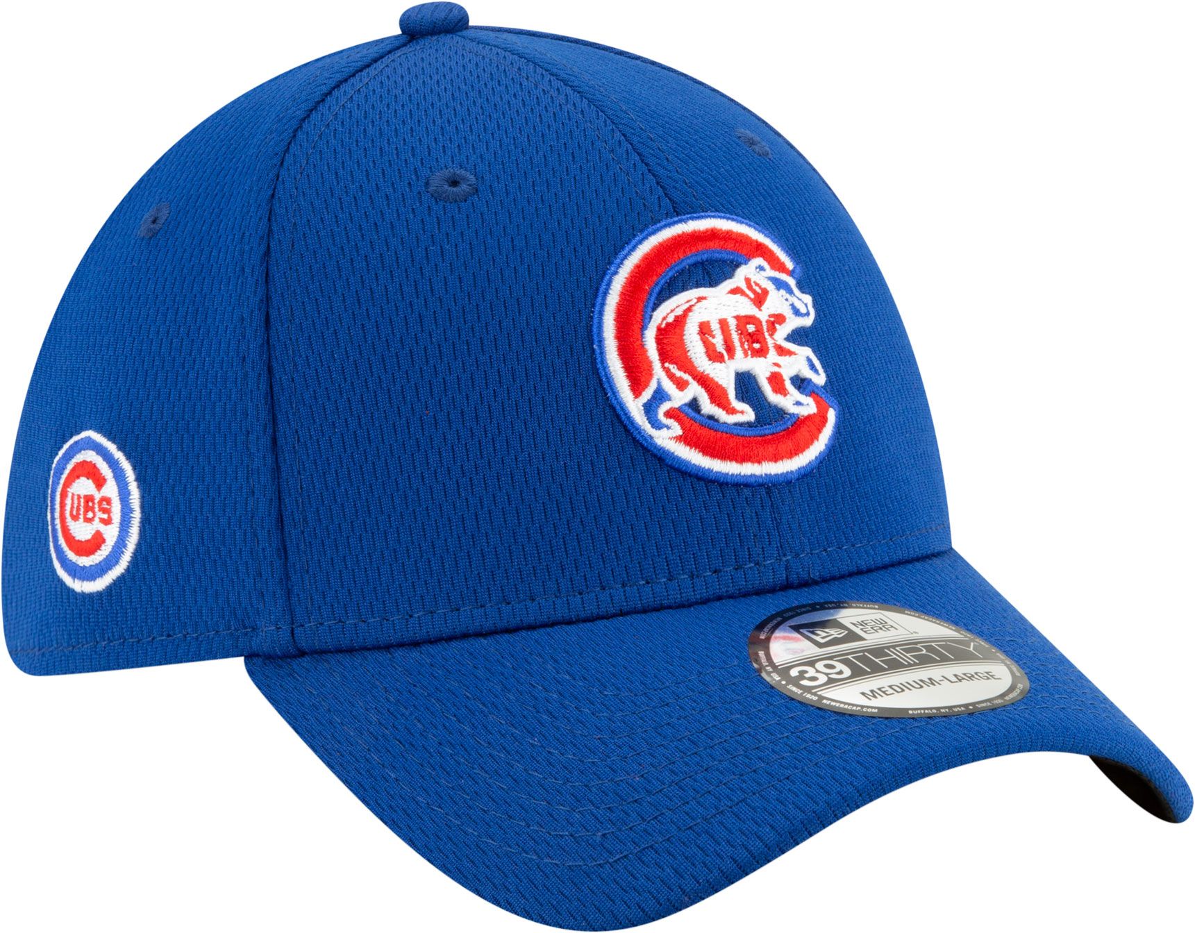 New Era Adult Chicago Cubs 39Thirty Blue Batting Practice Stretch Fit Hat product image