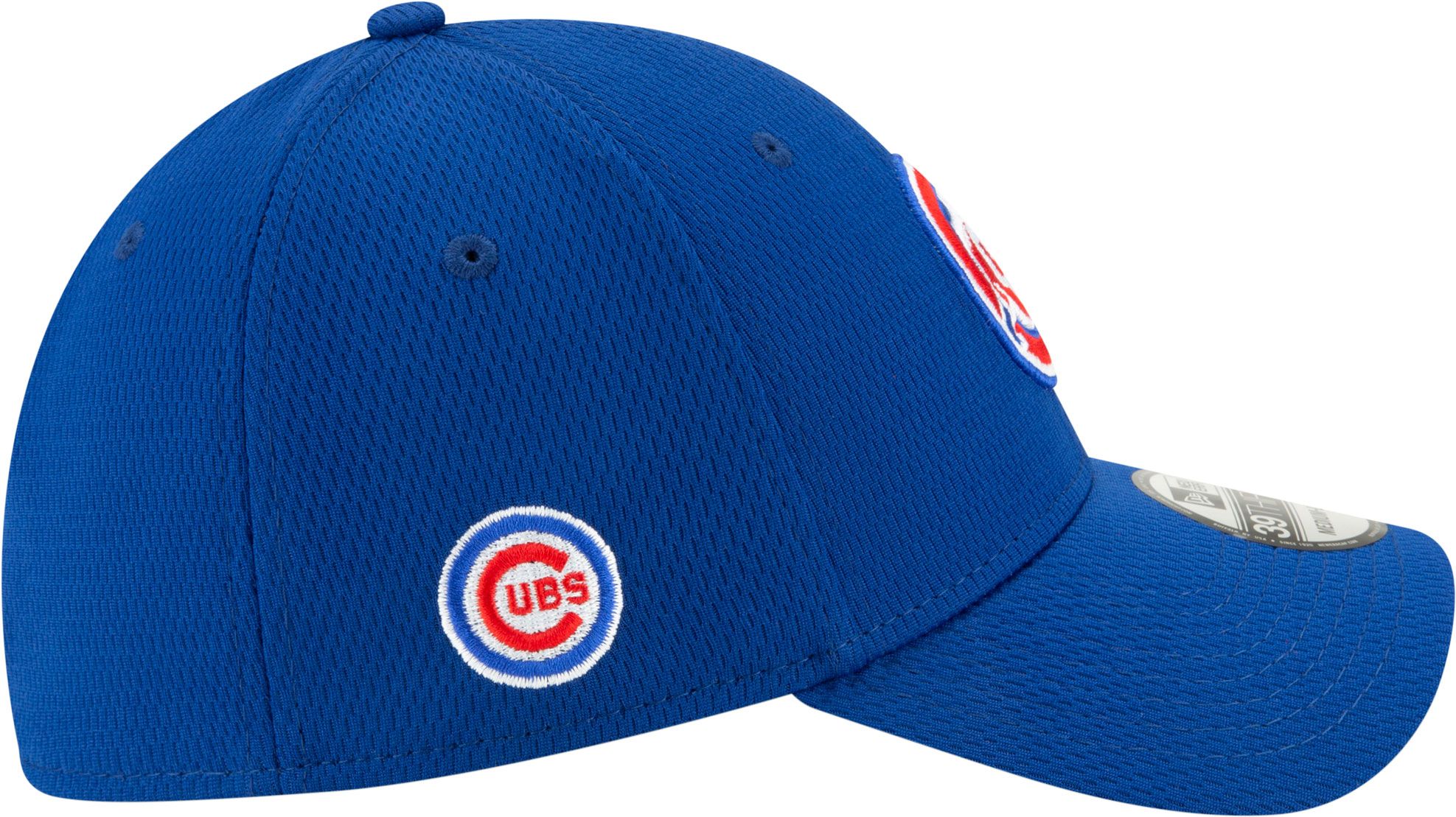 New Era Adult Chicago Cubs 39Thirty Blue Batting Practice Stretch Fit Hat product image