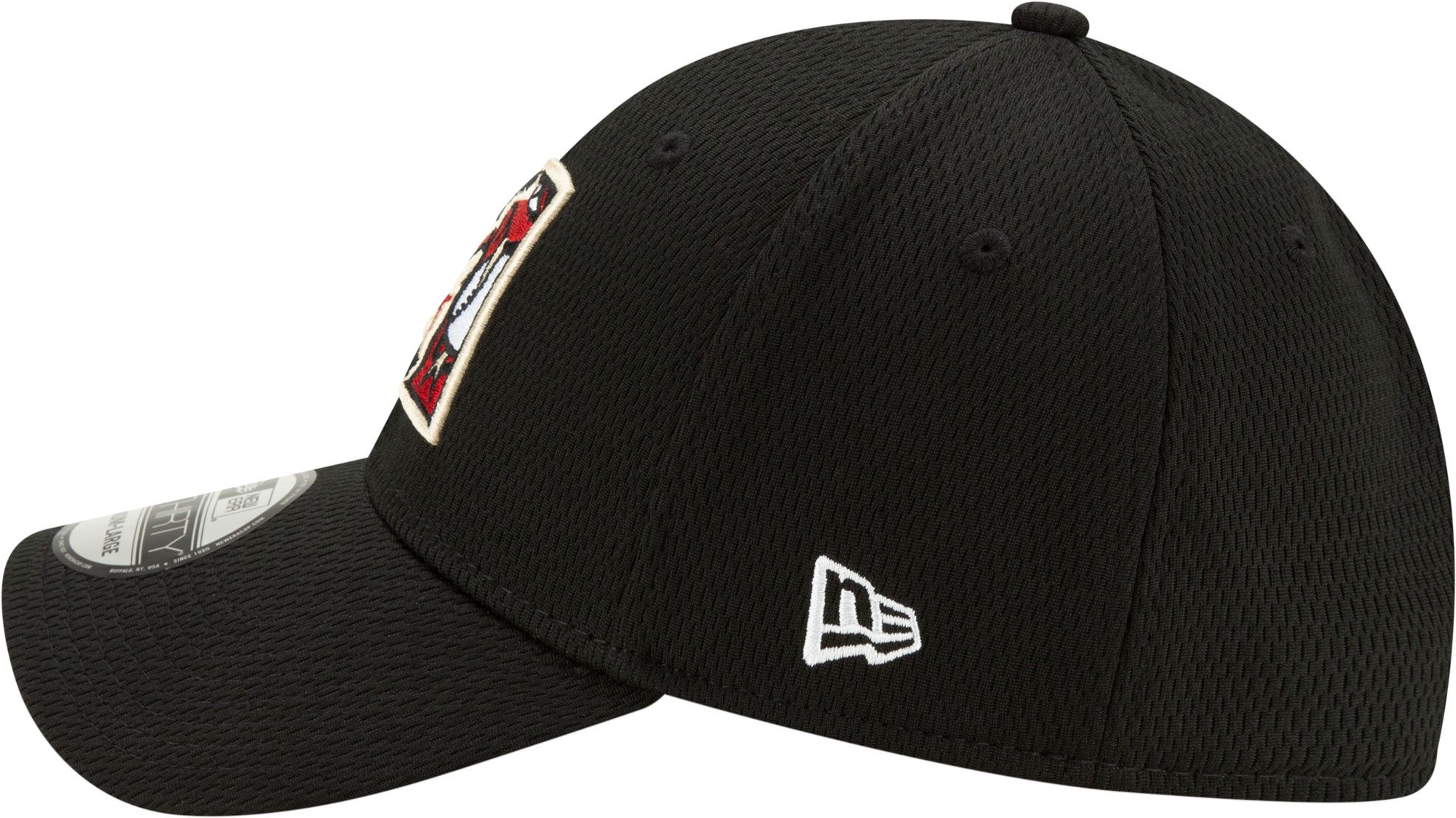 New Era Men's Arizona Diamondbacks 39Thirty Black Batting Practice Stretch Fit Hat product image