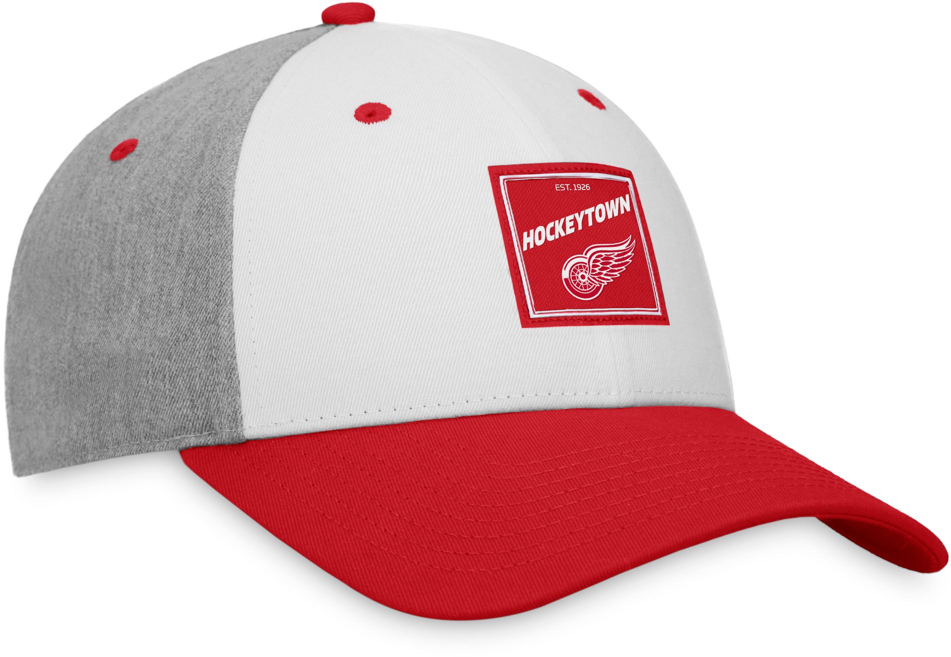 NHL Detroit Red Wings Block Party Adjustable Hat product image