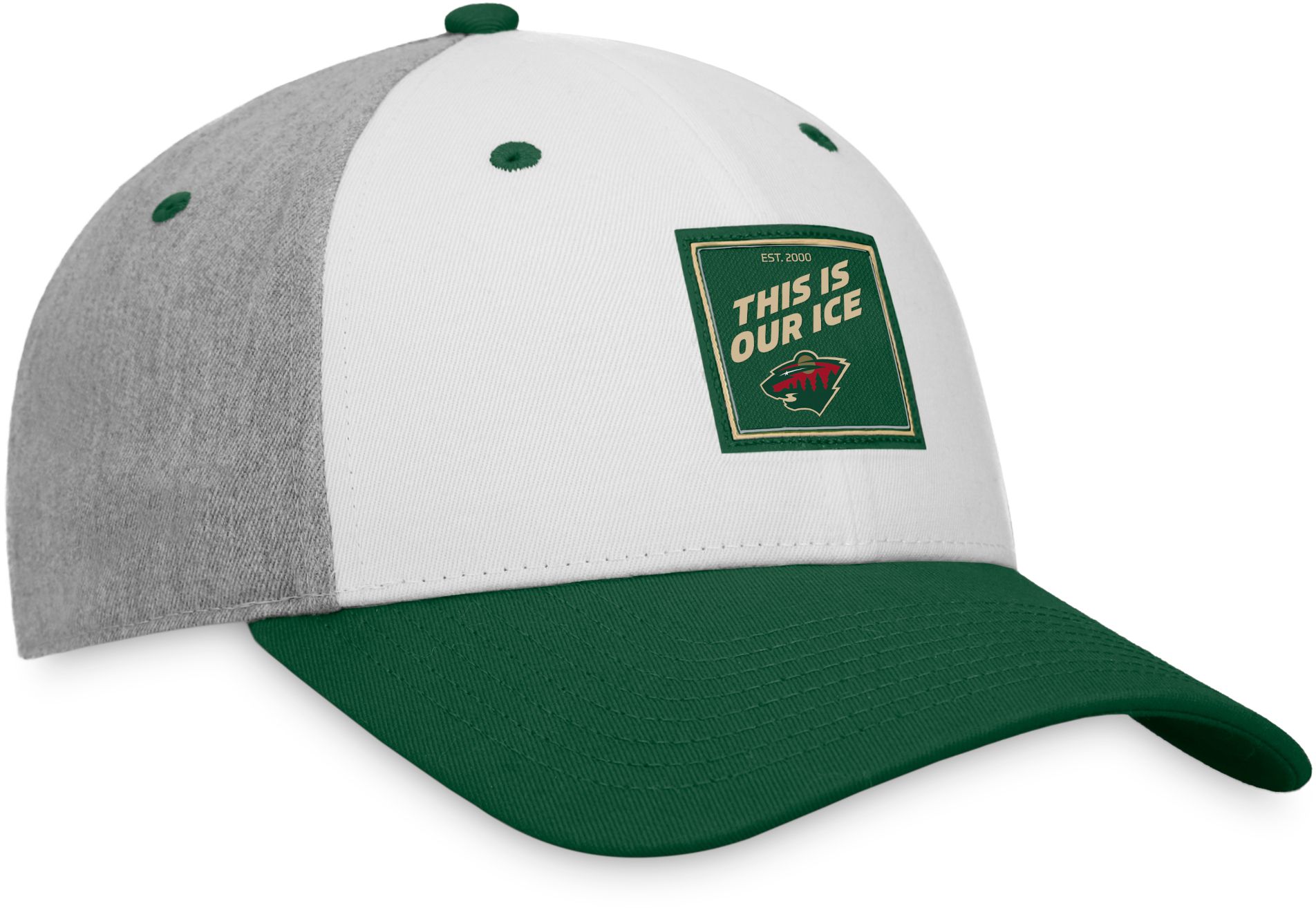 NHL Minnesota Wild Block Party Adjustable Hat product image