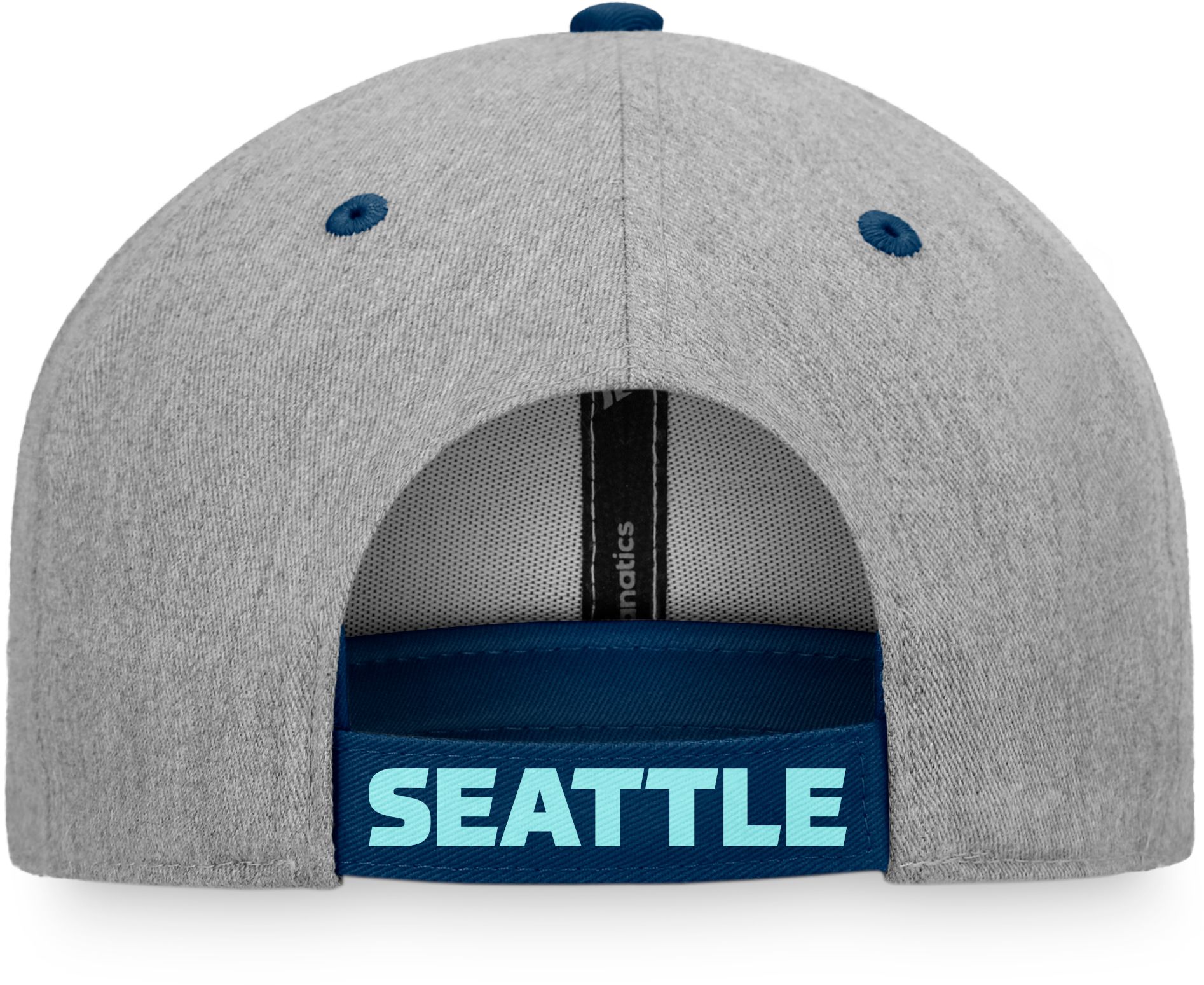 NHL Seattle Kraken Block Party Navy Adjustable Hat product image