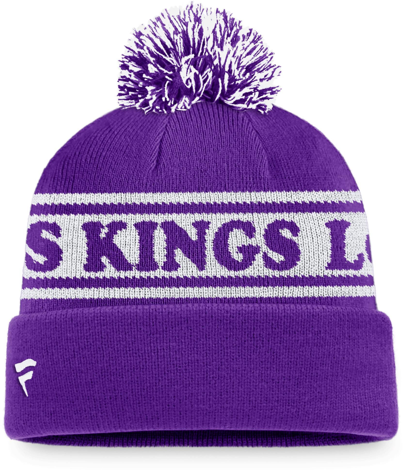 NHL Los Angeles Kings Vintage Sports Resort Pom Knit Beanie product image