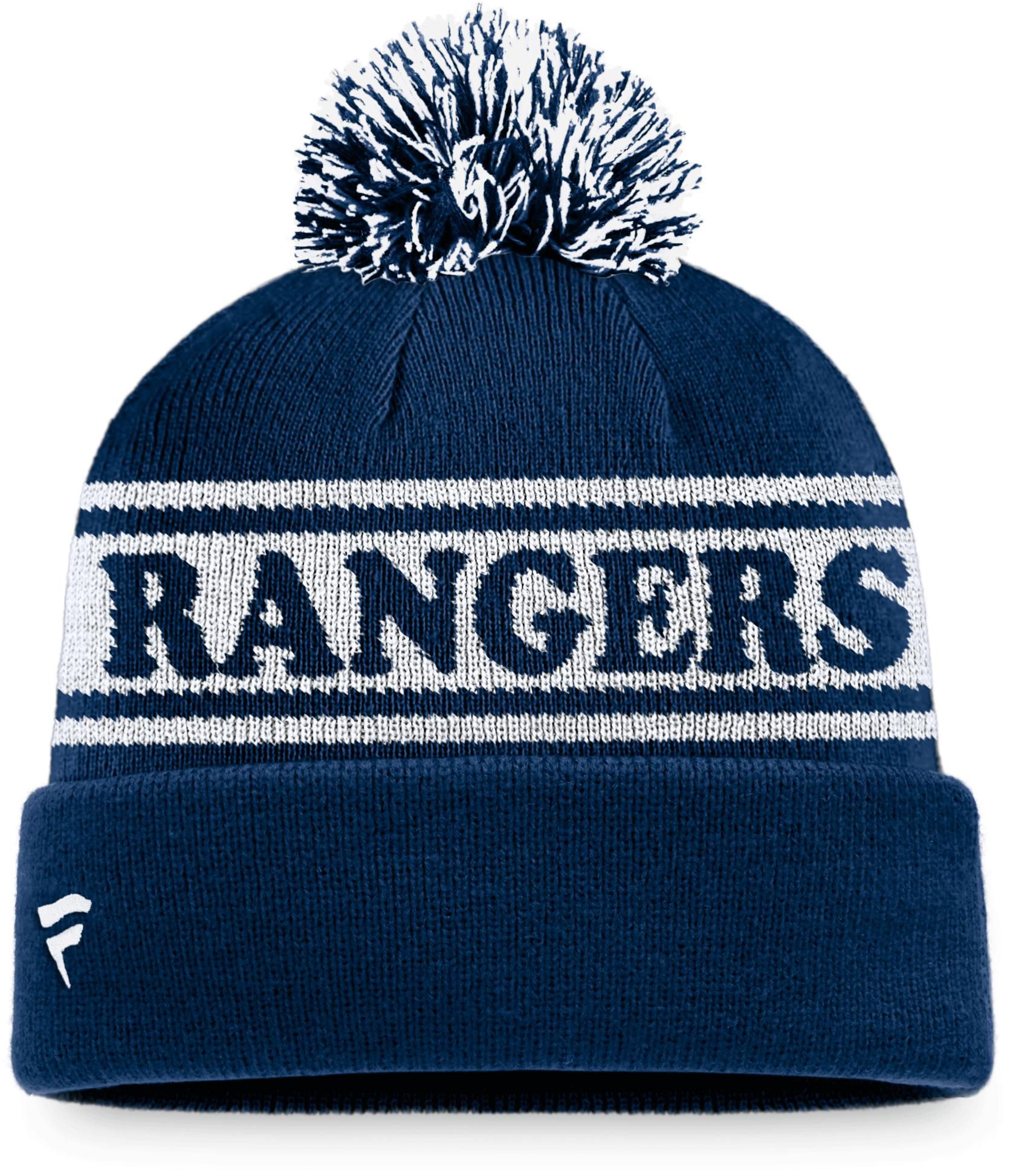 NHL New York Rangers Vintage Sports Resort Pom Knit Beanie product image
