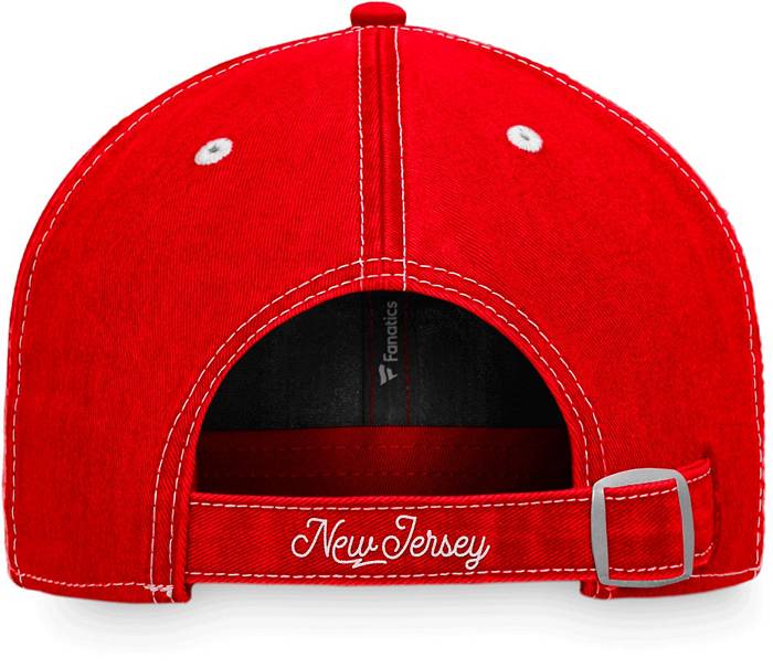 Mitchell & Ness New Jersey Devils Script Adjustable Dad Hat