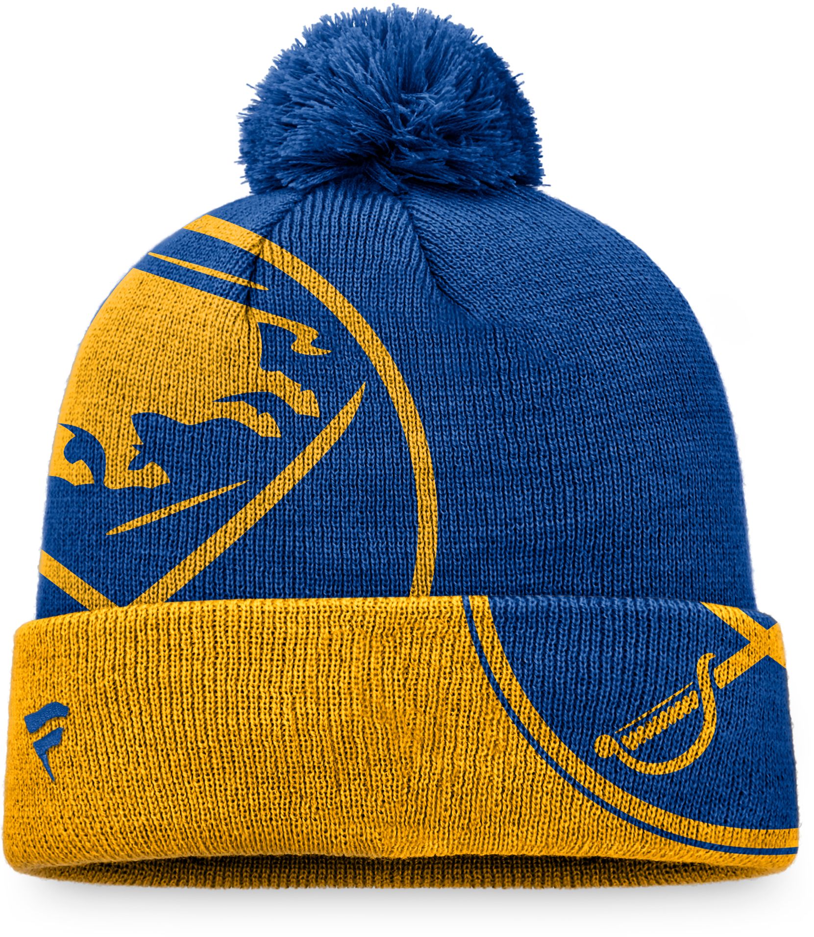 NHL Buffalo Sabres Block Party Cuffed Pom Knit Beanie product image