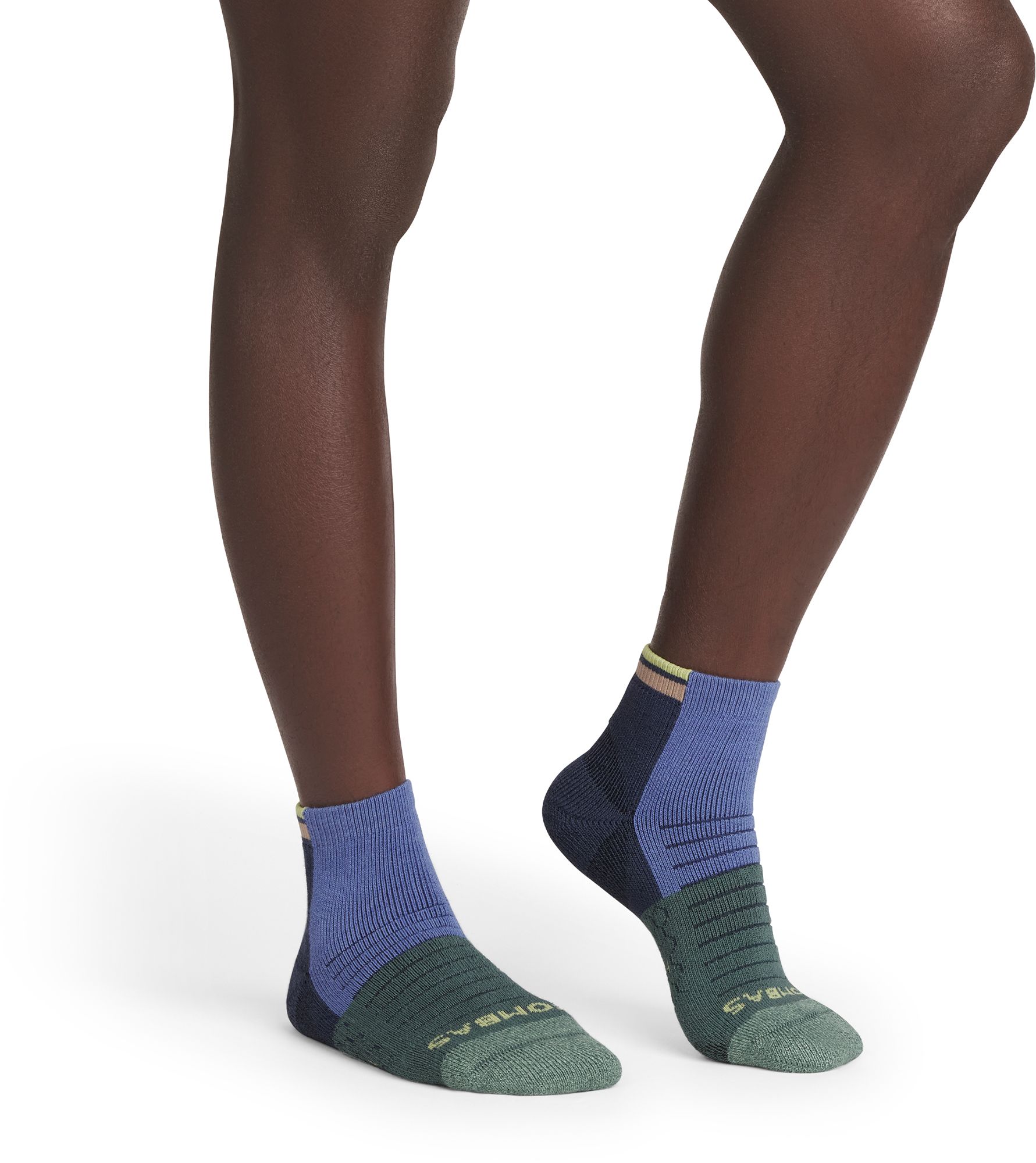 Bombas Solid Colorblock Marl Quarter Sock - 1 Pack product image