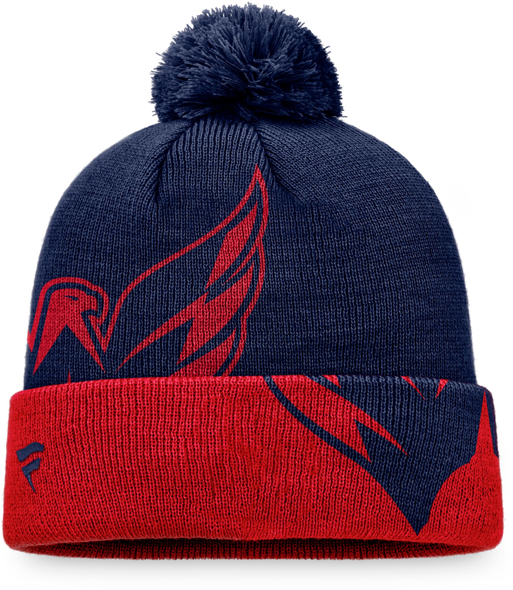 NHL Washington Capitals Block Party Cuffed Pom Knit Beanie product image