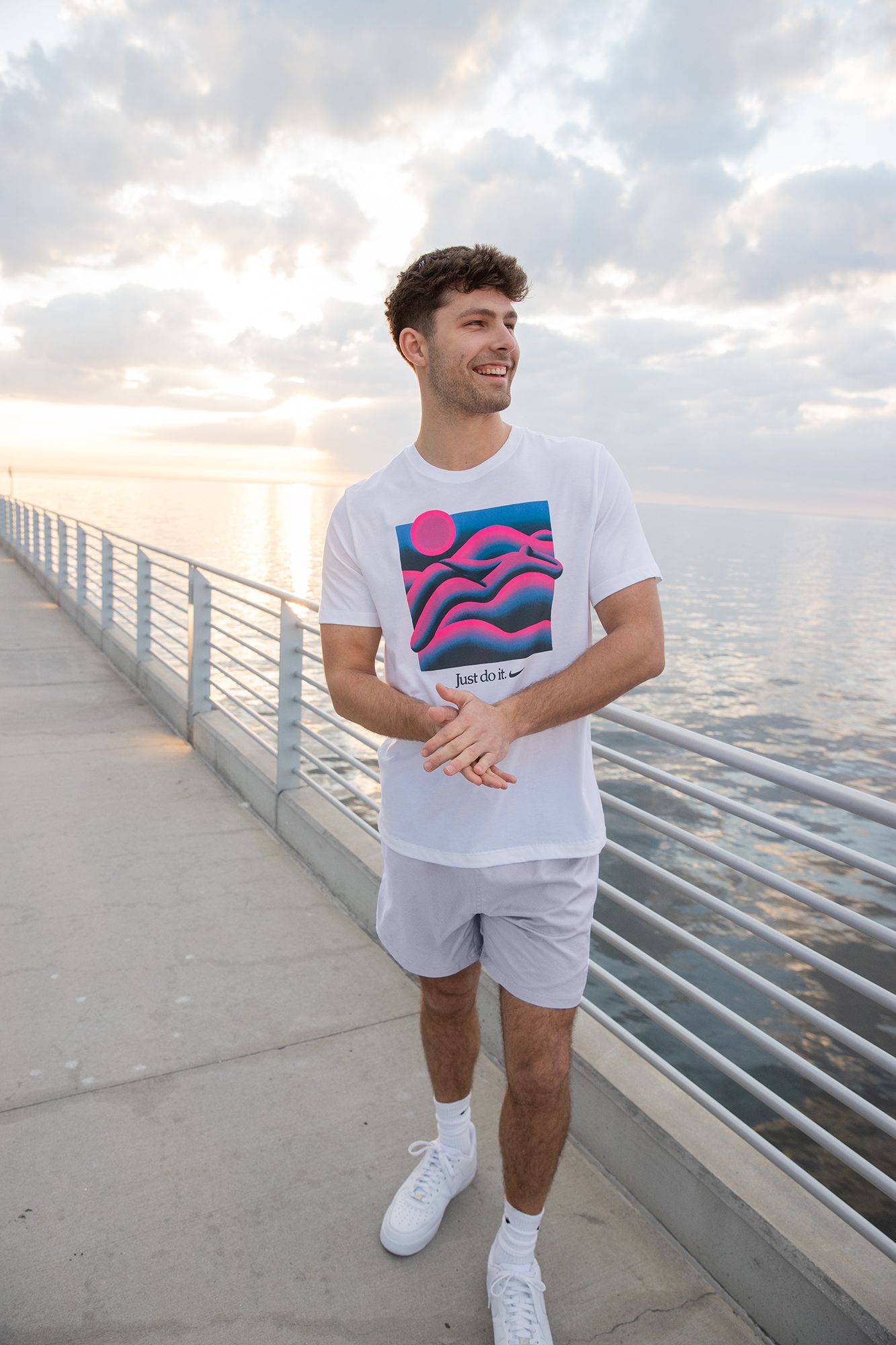 Nike Men's Sportswear Mural Graphic T-Shirt product image