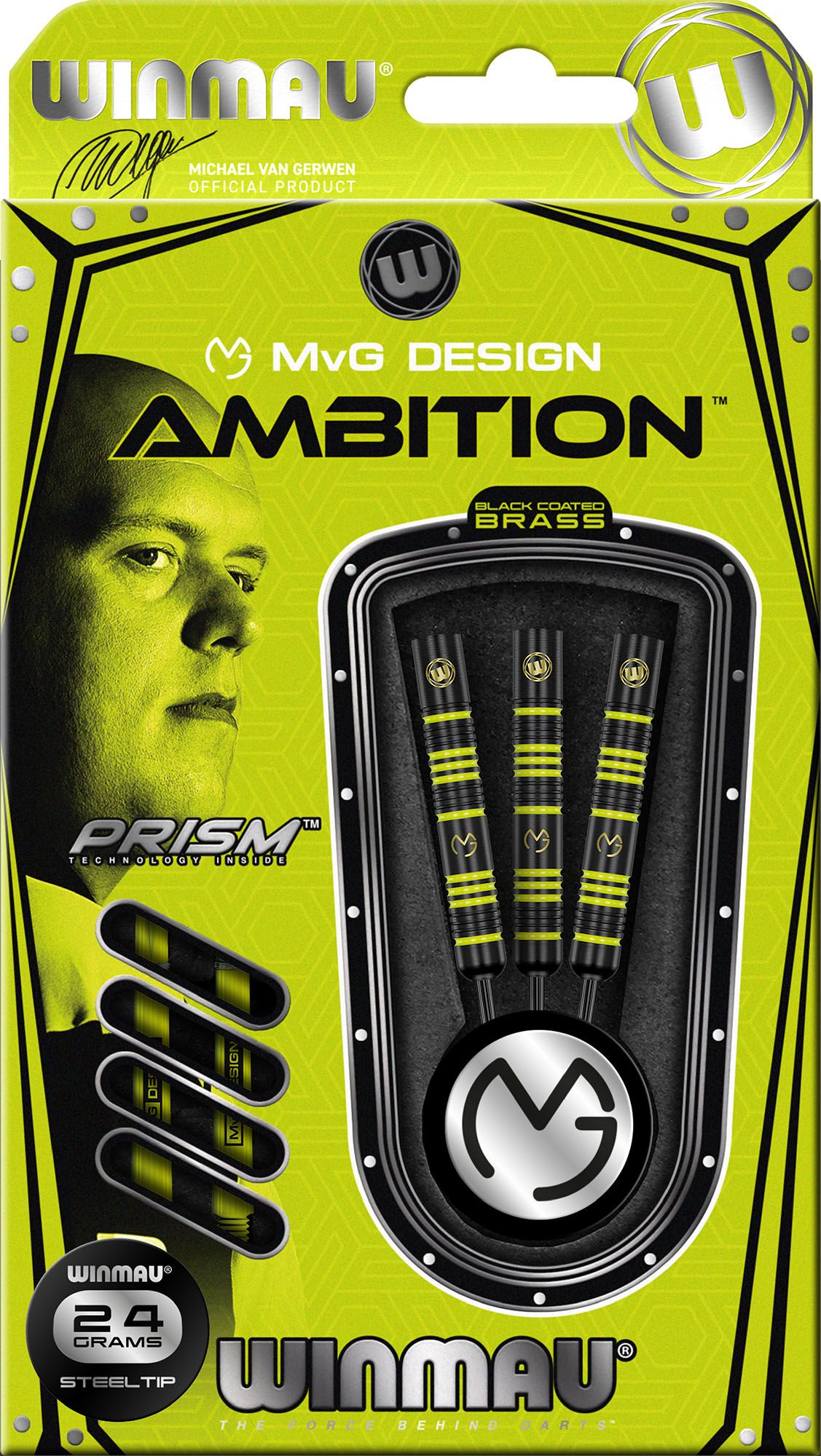 WINMAU Mvg Ambition Brass 24g Darts product image