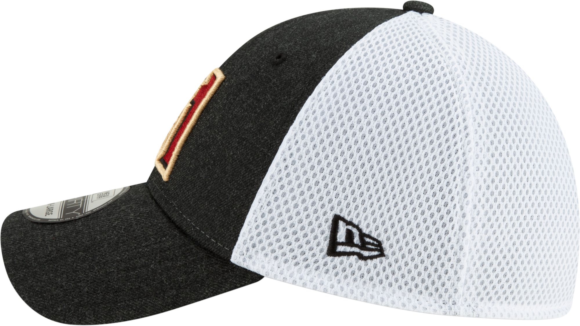 New Era Men's Arizona Diamondbacks Black 39Thirty Heather Neo Stretch Fit Hat product image