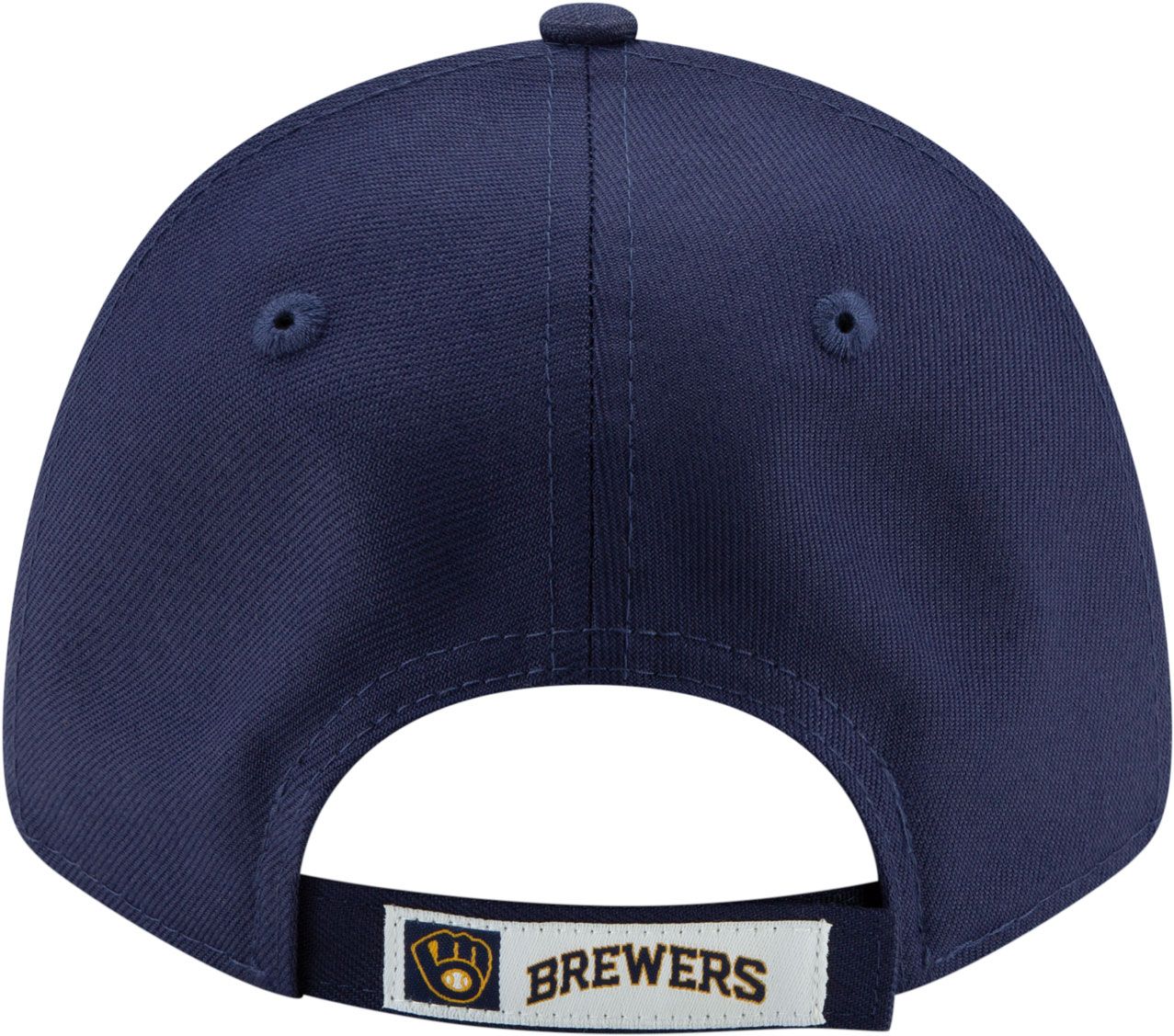 New Era Men's Milwaukee Brewers Yellow 9Forty League Adjustable Hat