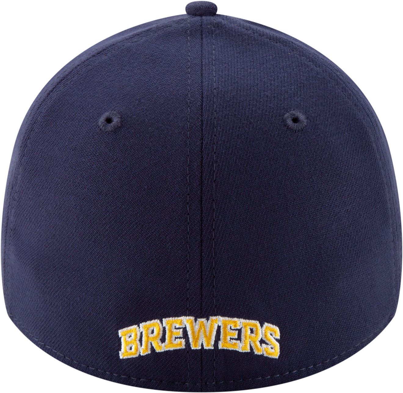 New Era Men's Milwaukee Brewers Navy 39Thirty Stretch Fit Hat product image