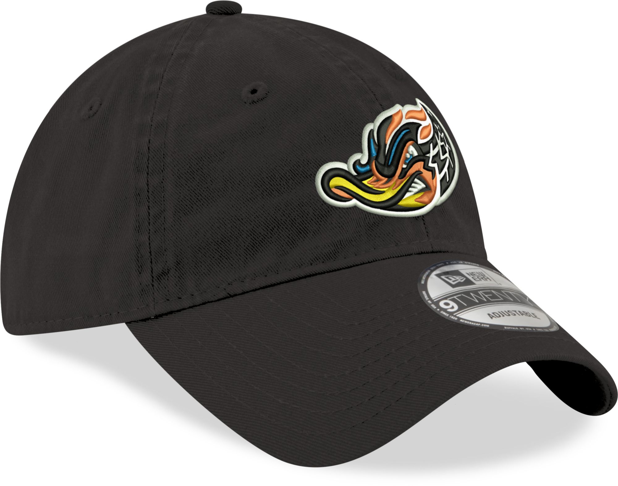 New Era Adult Akron Rubberducks Black Core Classic 9Twenty Adjustable Hat product image