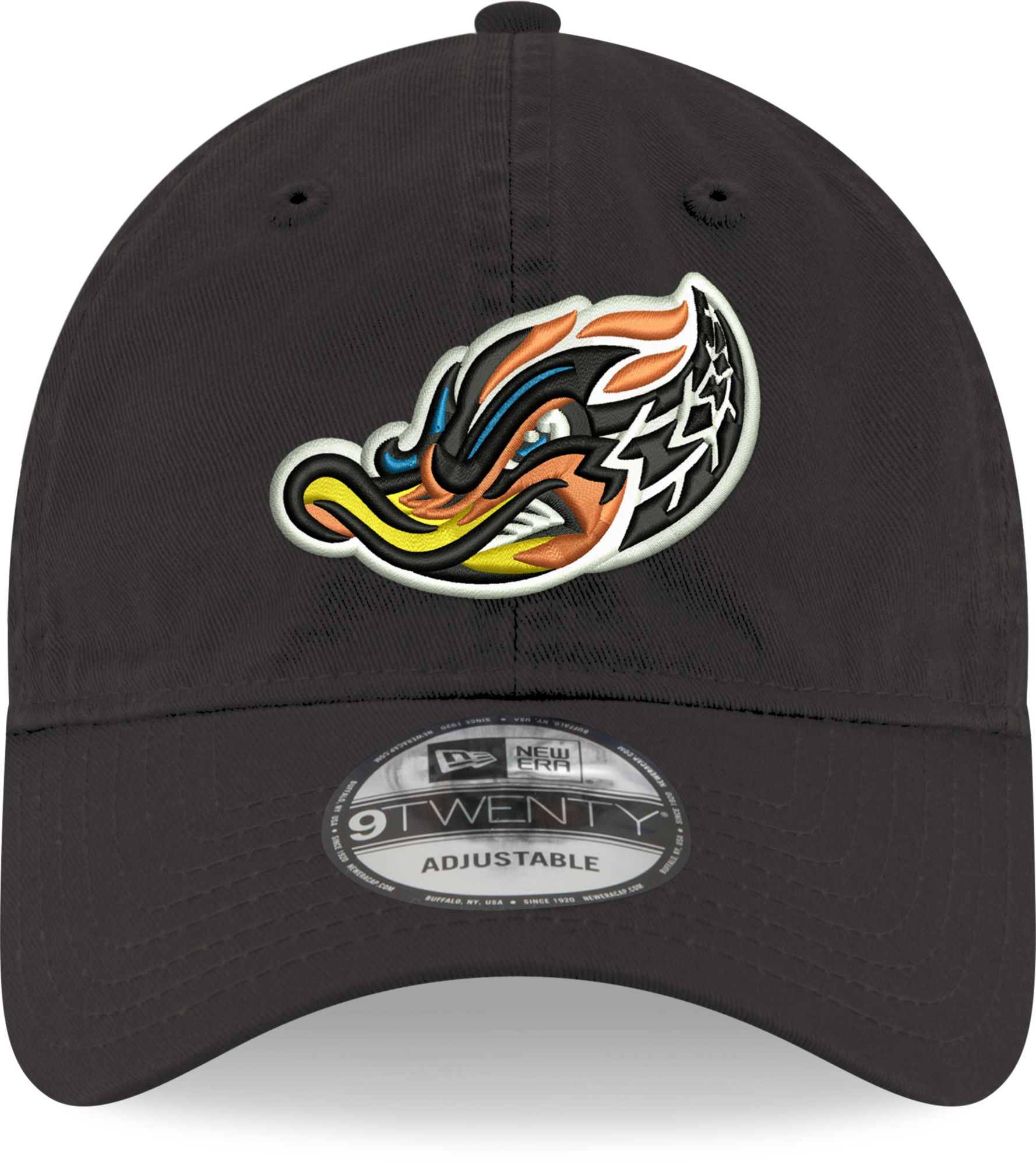 New Era Adult Akron Rubberducks Black Core Classic 9Twenty Adjustable Hat product image