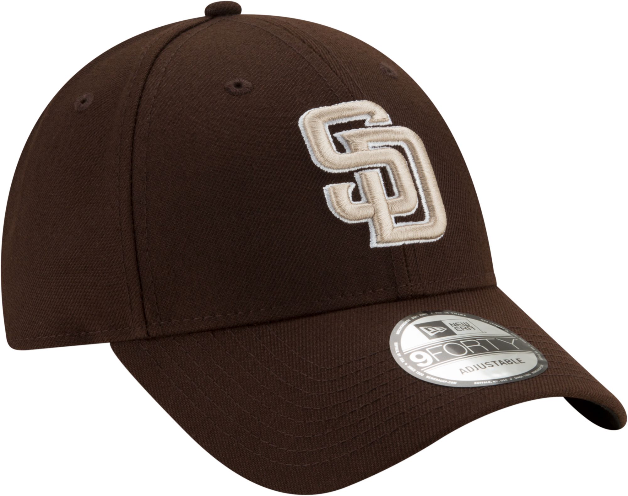 New Era Men's San Diego Padres Brown 9Forty Adjustable Hat product image