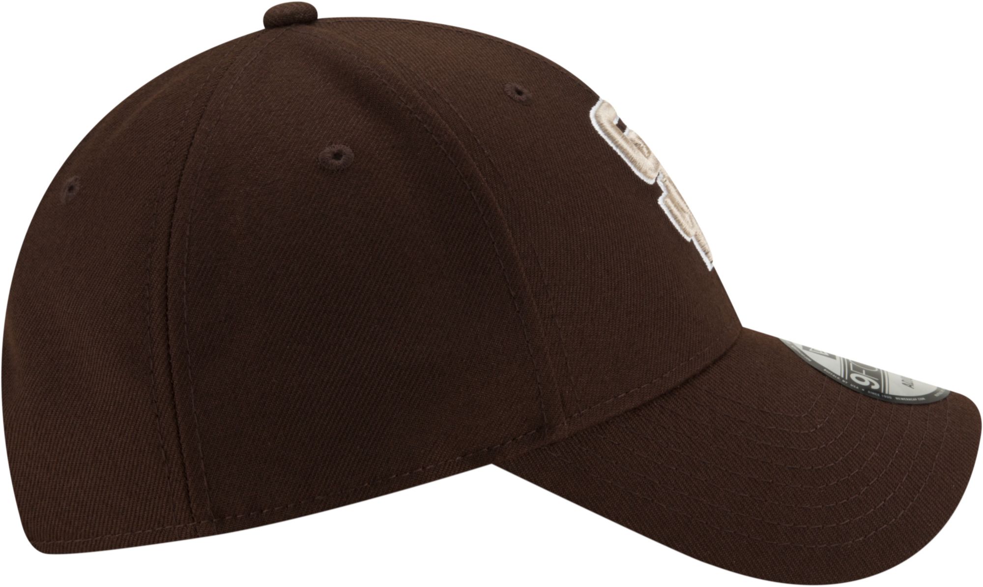 New Era Men's San Diego Padres Brown 9Forty Adjustable Hat product image