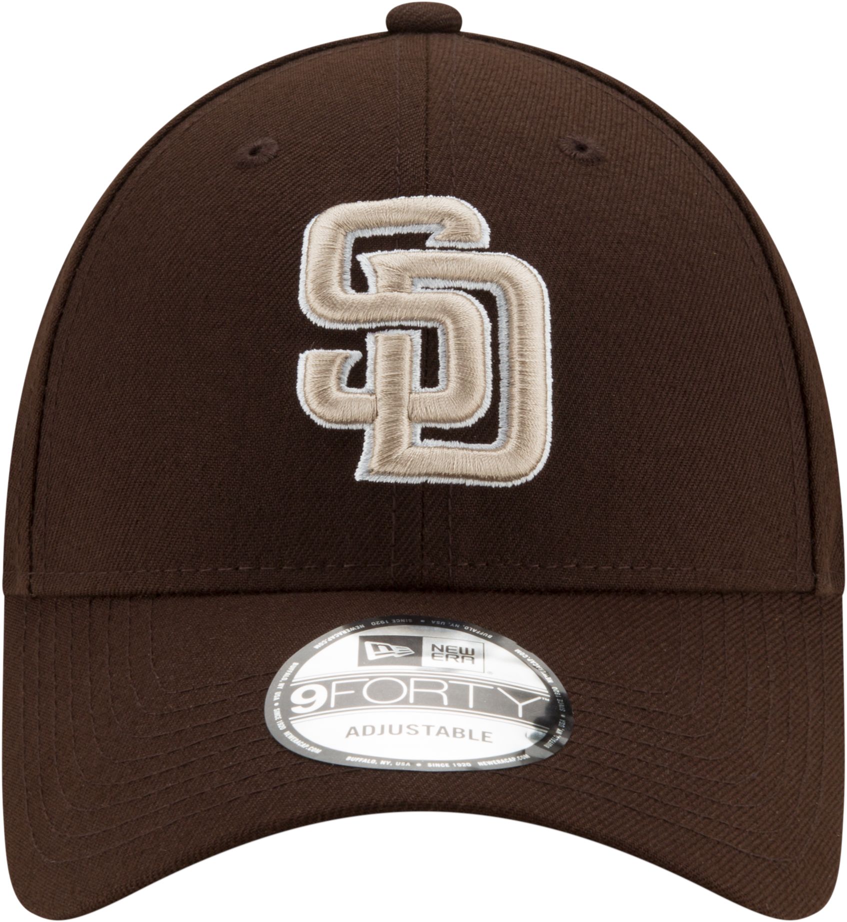 New Era Men's San Diego Padres Brown 9Forty Adjustable Hat product image