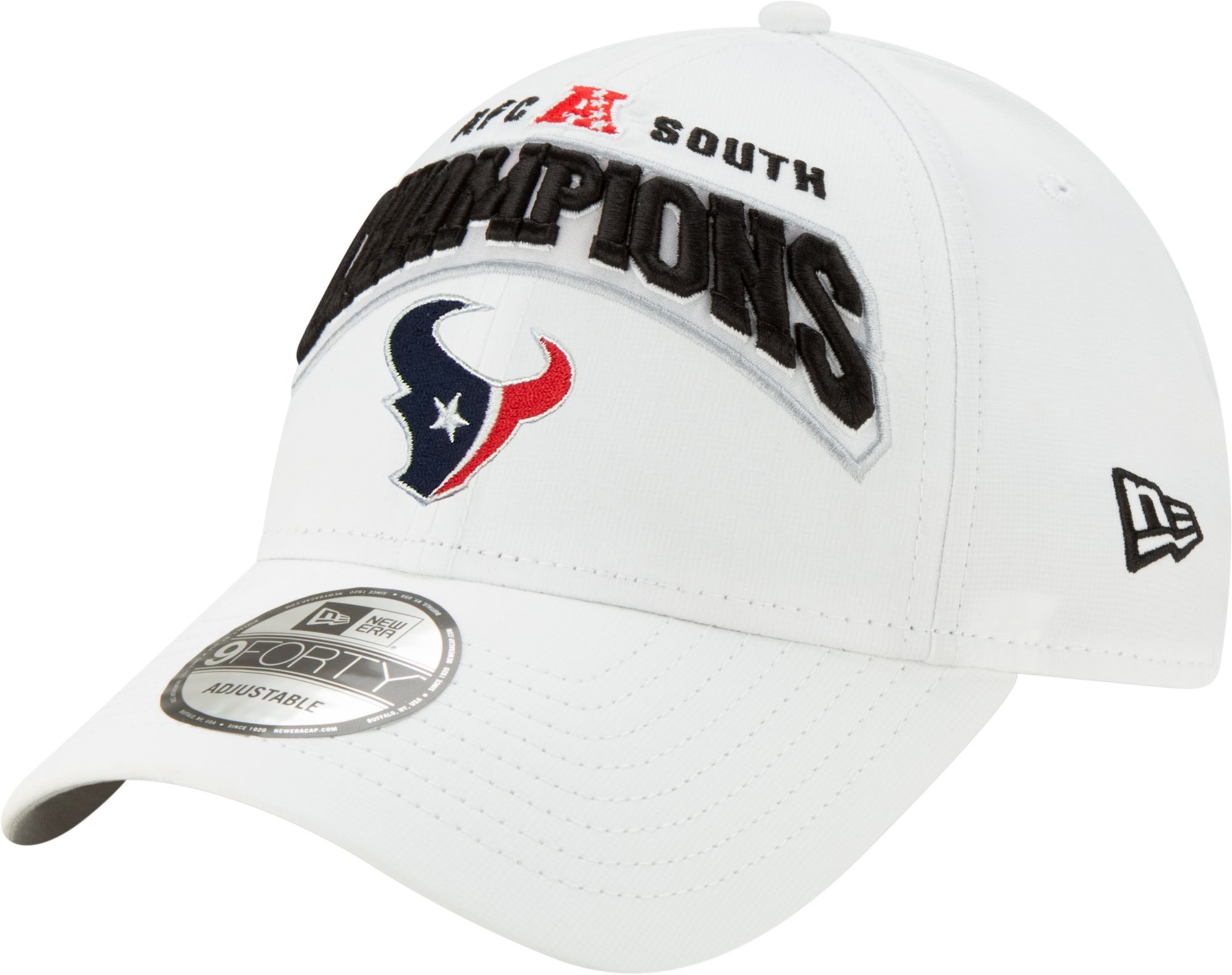 New Era Men's Houston Texans 2019 AFC South Division Champions 9Forty Adjustable Hat product image