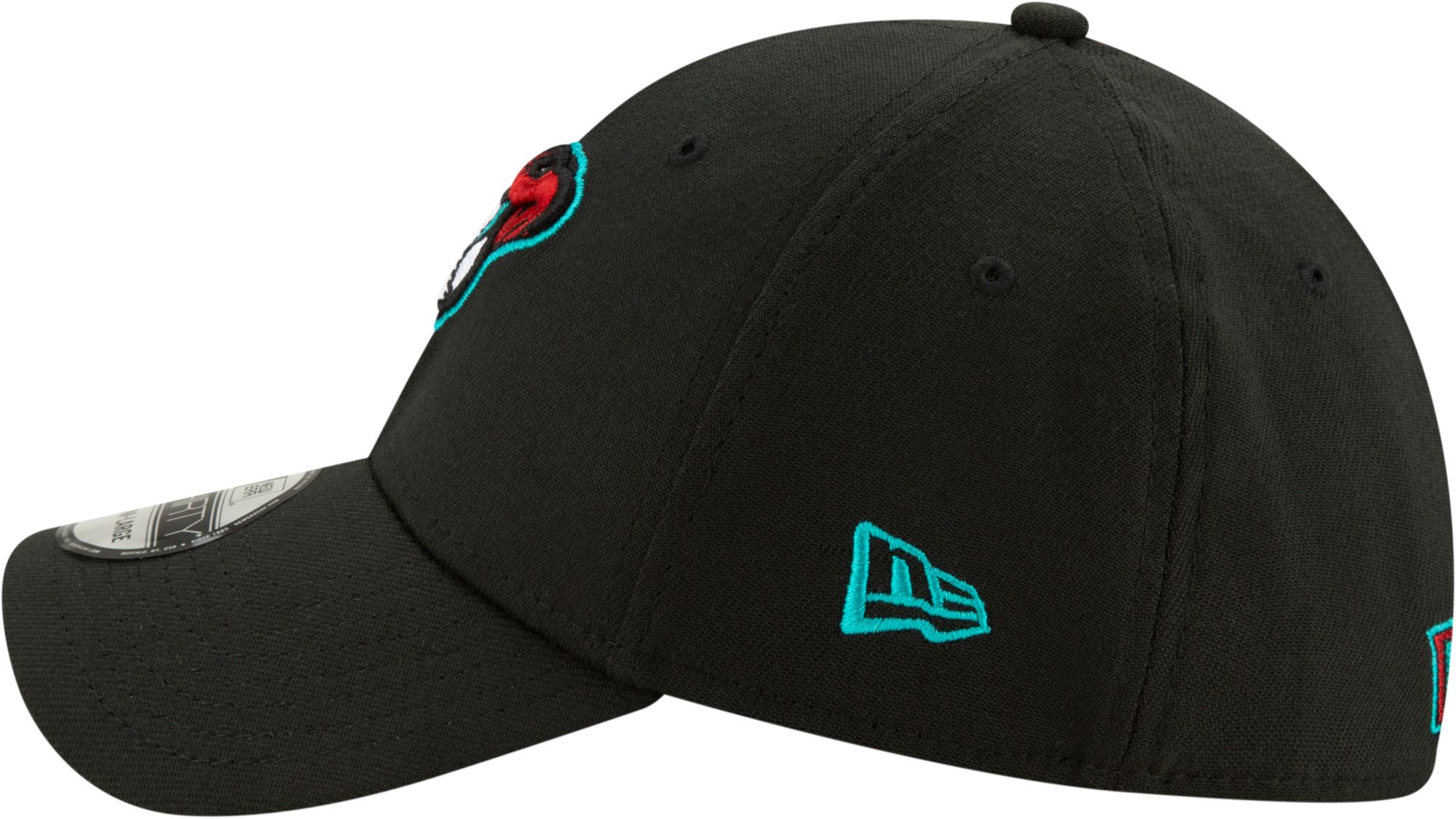 New Era Men's Arizona Diamondbacks 39Thirty Black Stretch Fit Hat product image