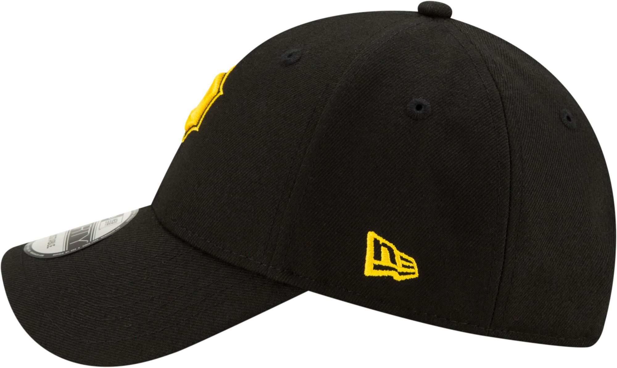 New Era Men's Pittsburgh Pirates Black 9Forty League Adjustable Hat product image