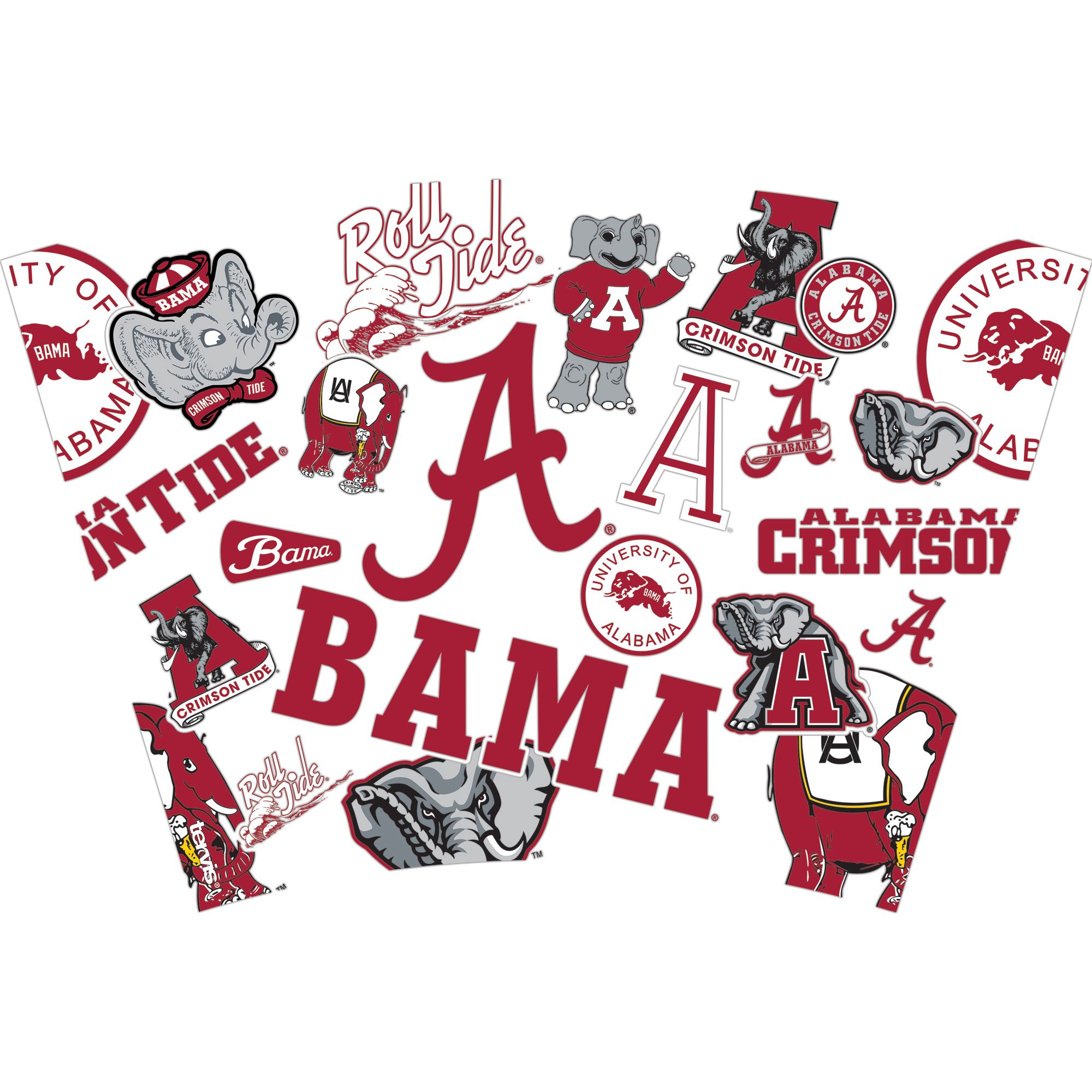 Tervis Alabama Crimson Tide  24 oz. All Over Tumbler product image