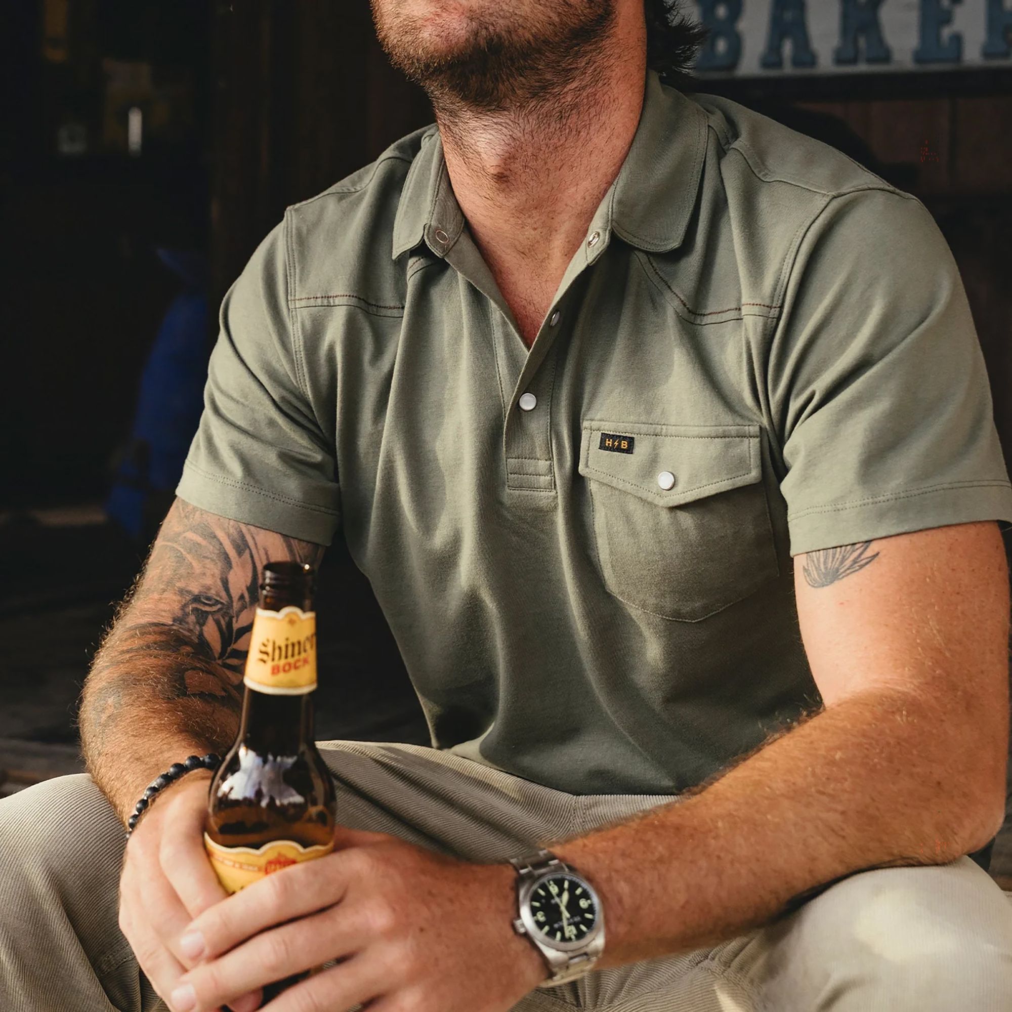Howler Brothers Men's Ranchero Polo product image