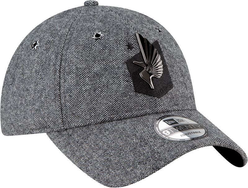 New Era Adult Minnesota United FC 2023 9Twenty Logo Grey Adjustable Hat